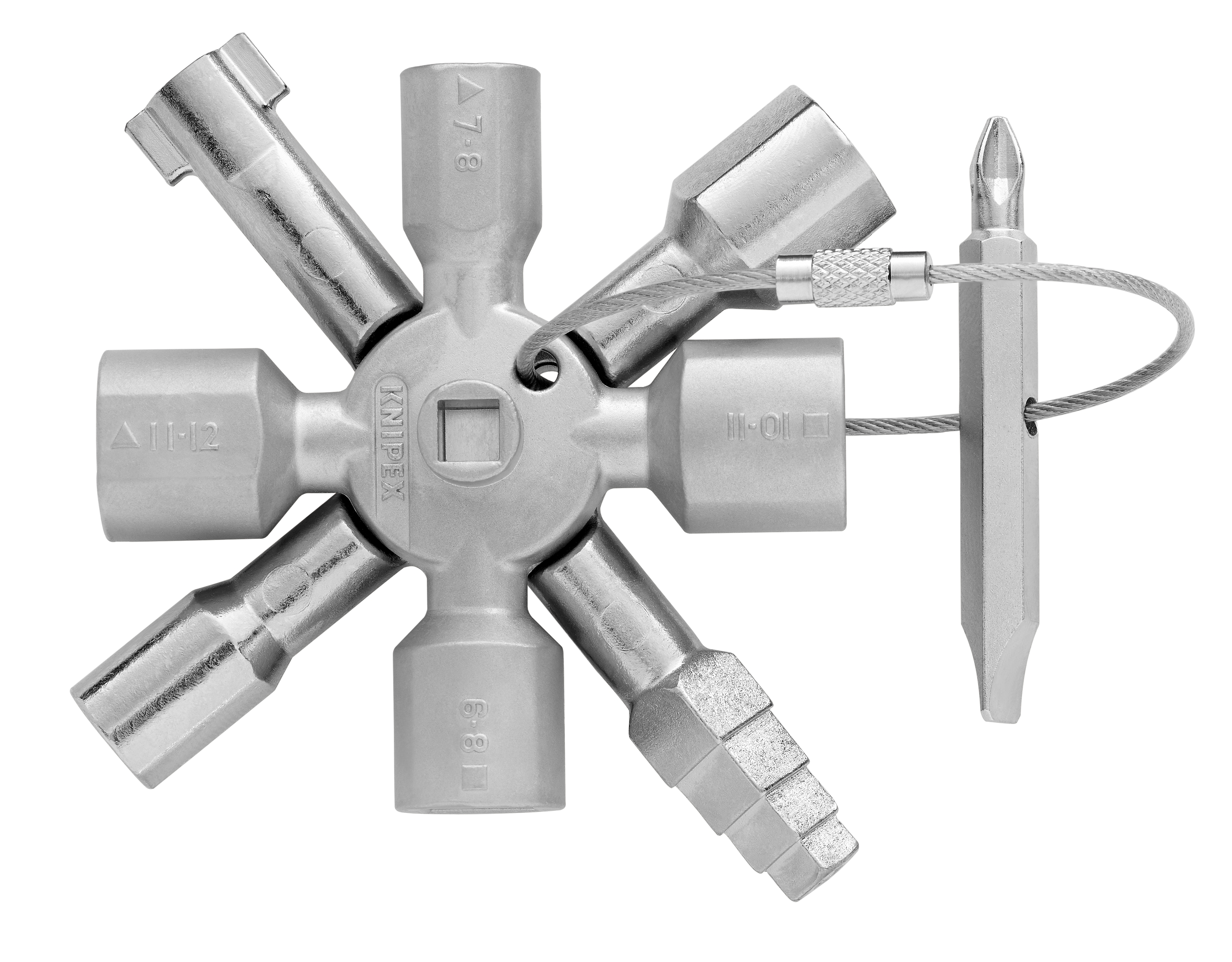 3 3/4" TwinKey® Universal Control Cabinet Key