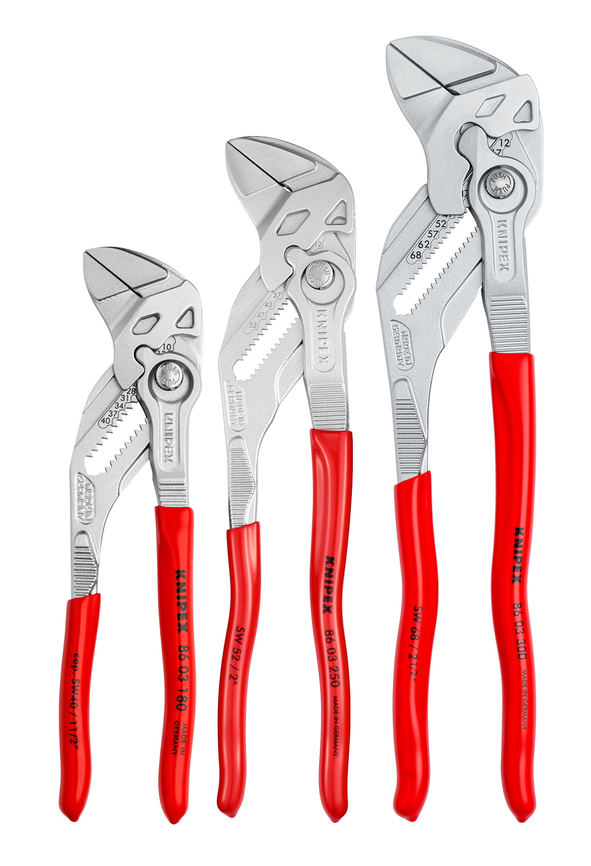 3 Pc Pliers Wrench Set