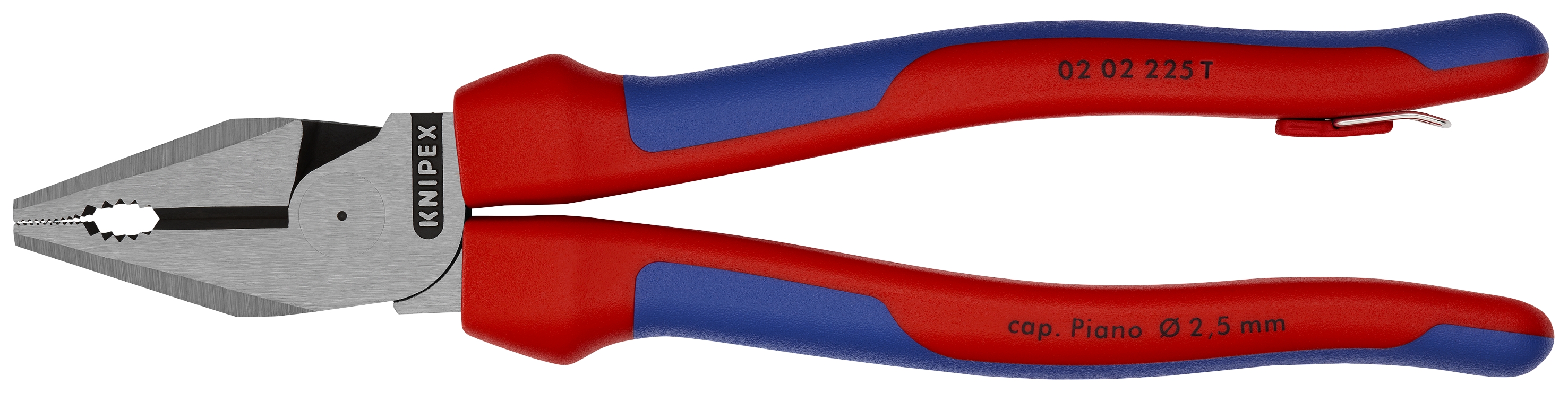 9" High Leverage Combination Pliers-Tethered Attachment
