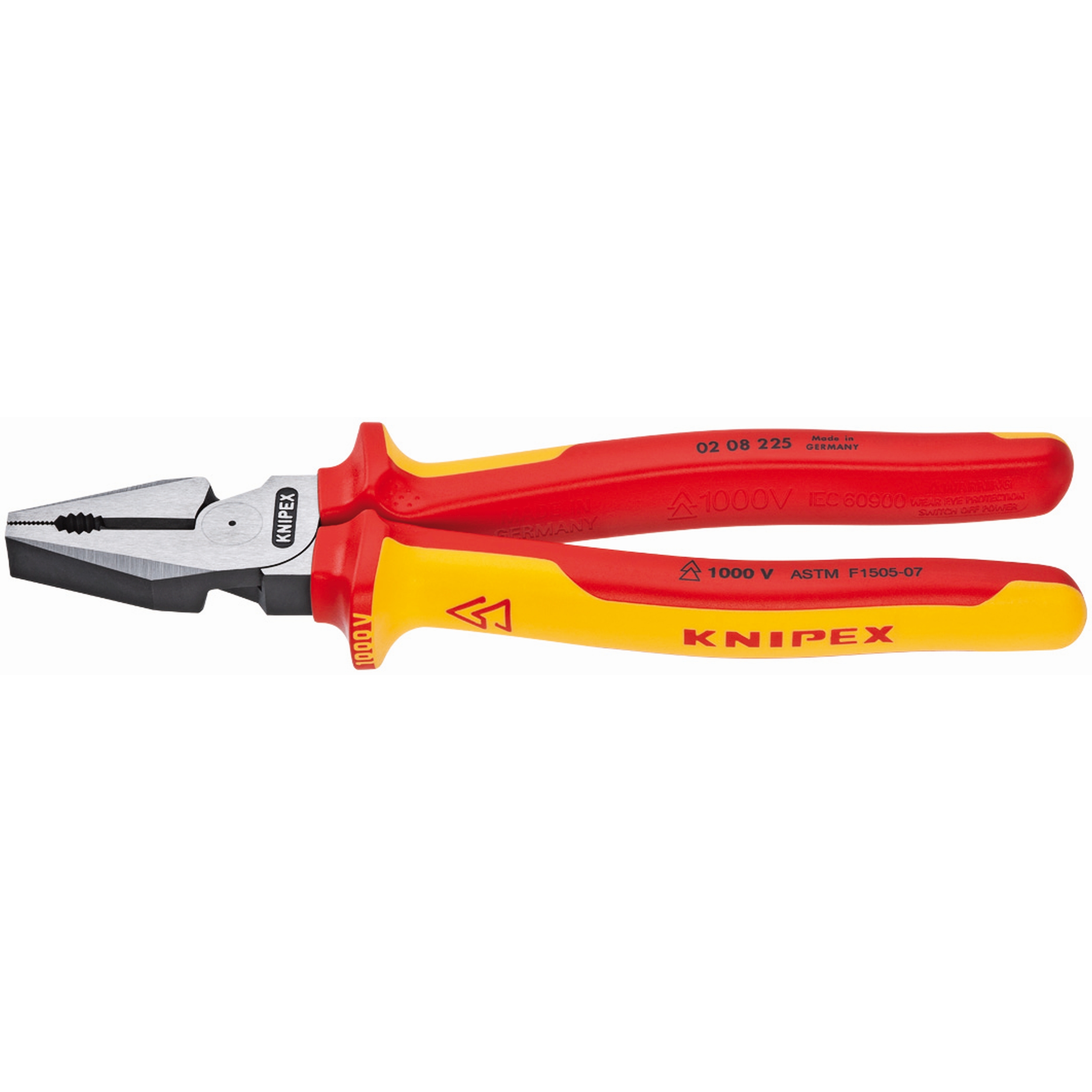 9" High Leverage Combination Pliers-1000V Insulated
