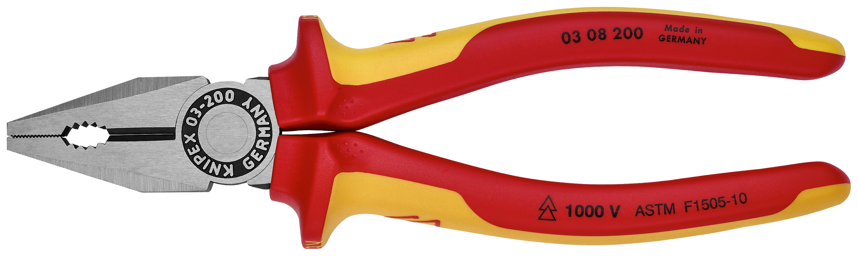8" Combination Pliers-1000V Insulated