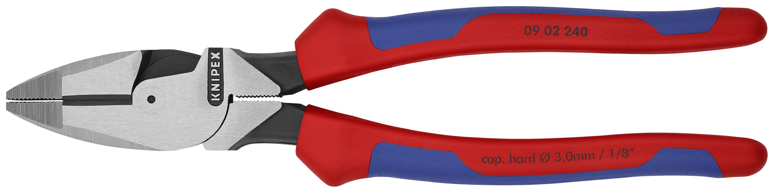 9 1/2" High Leverage Lineman's Pliers New England Head