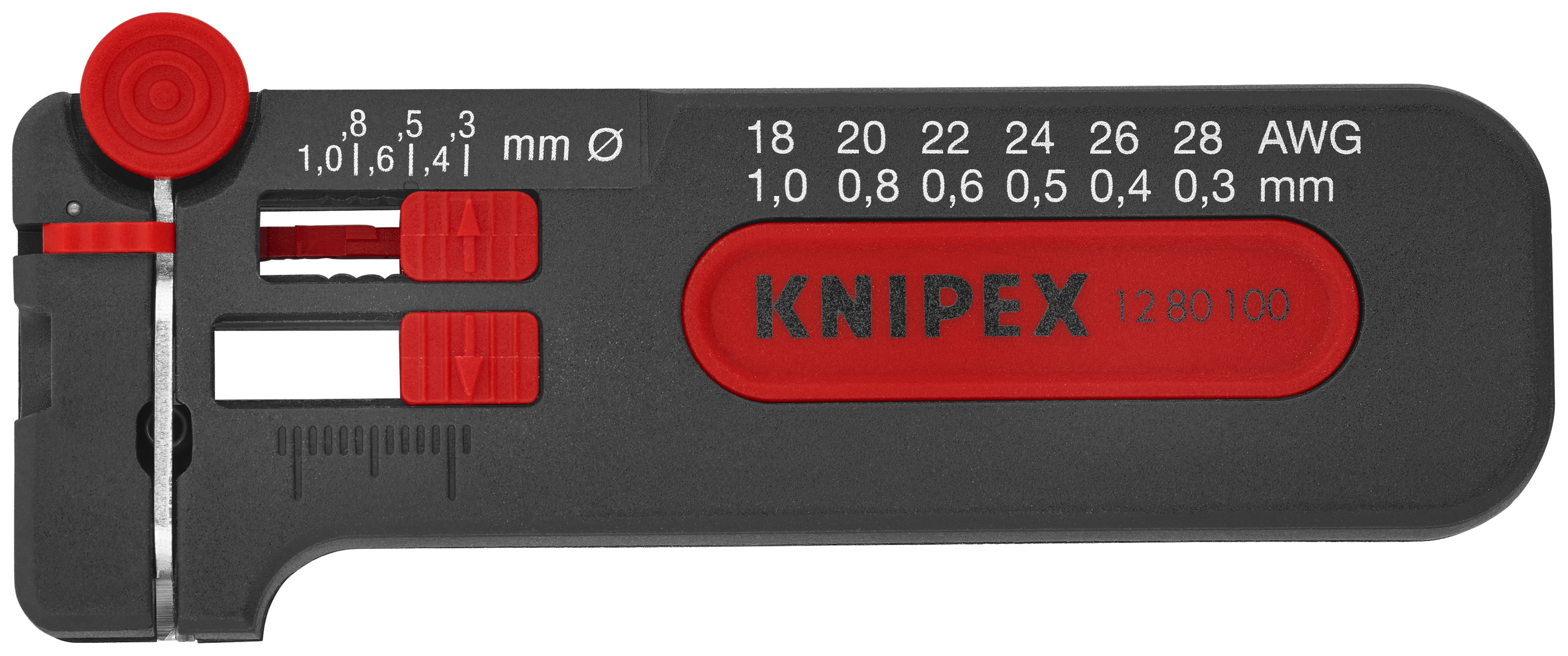 4" Mini Wire Stripper 18-28 AWG