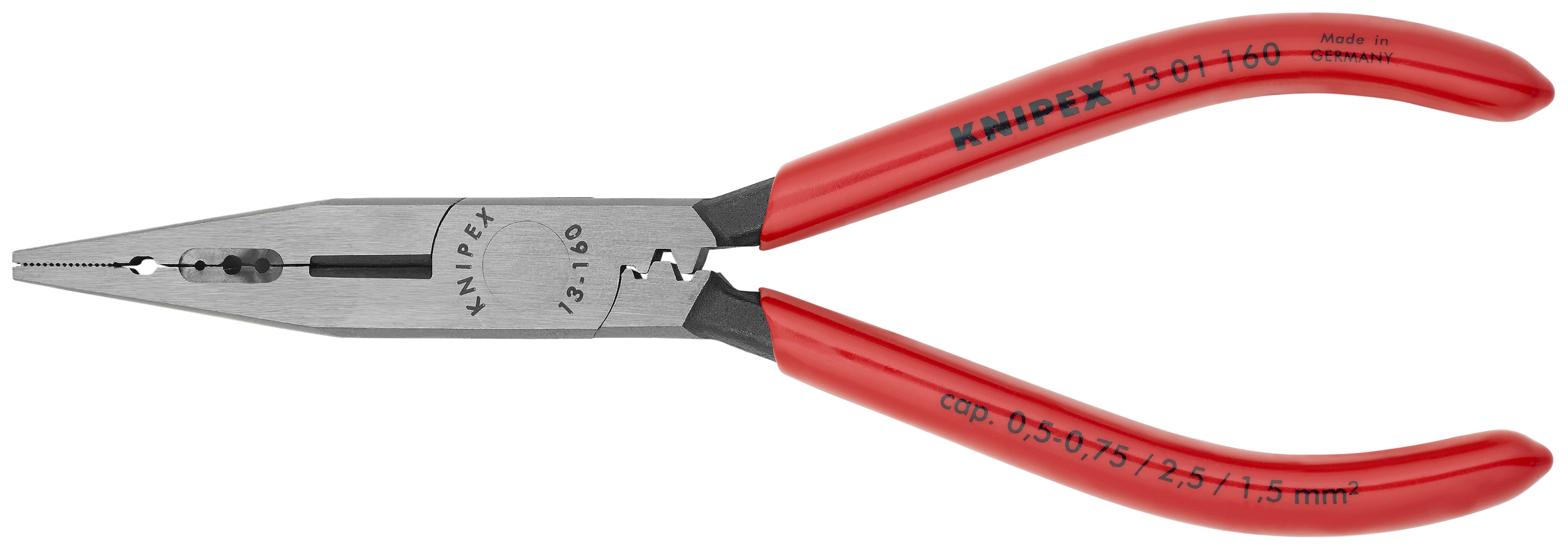 6 1/4" 4-in-1 Electricians' Pliers-Metric Wire