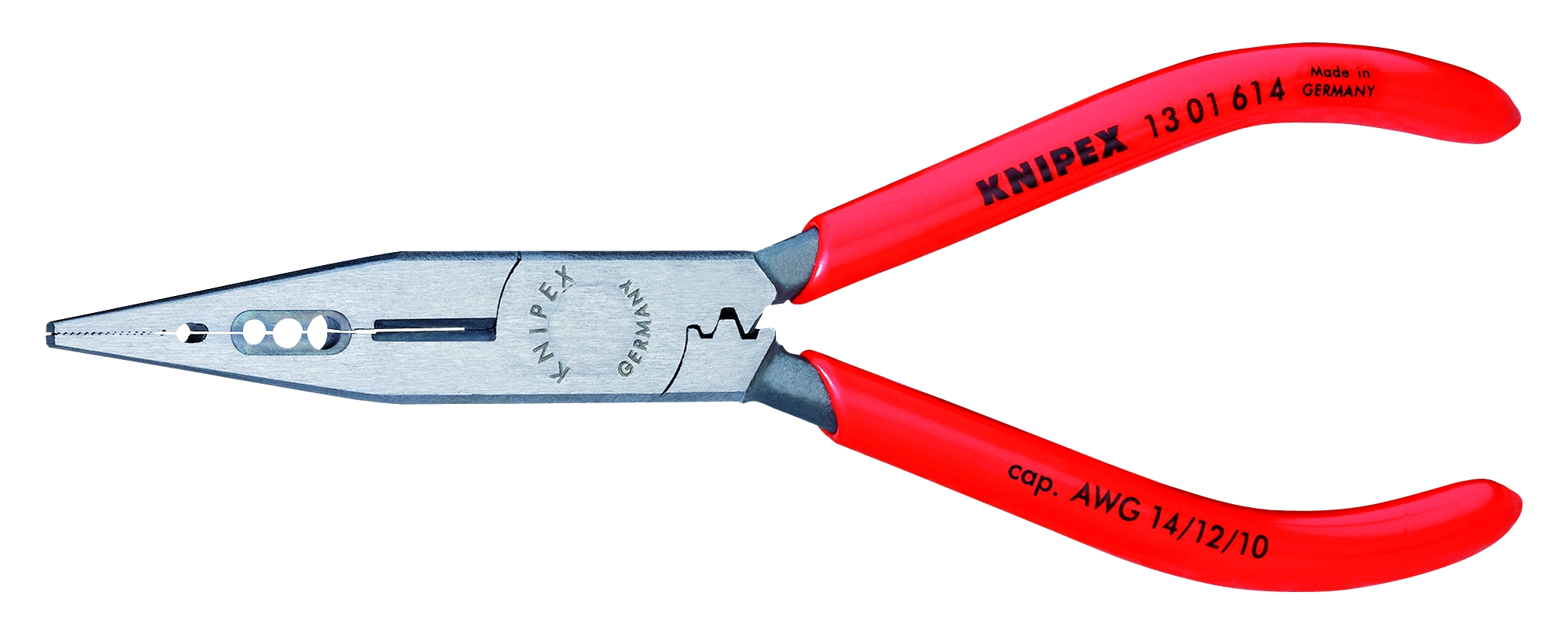 6 1/4" 4-in-1 Electricians' Pliers 10-14 AWG