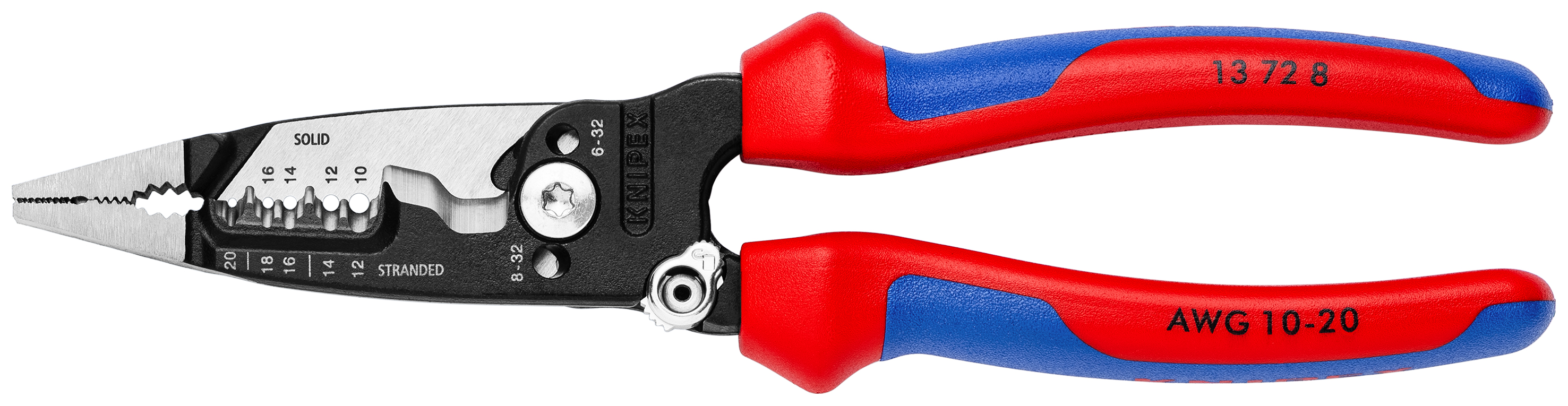 8" Forged Wire Stripper 10-20 AWG