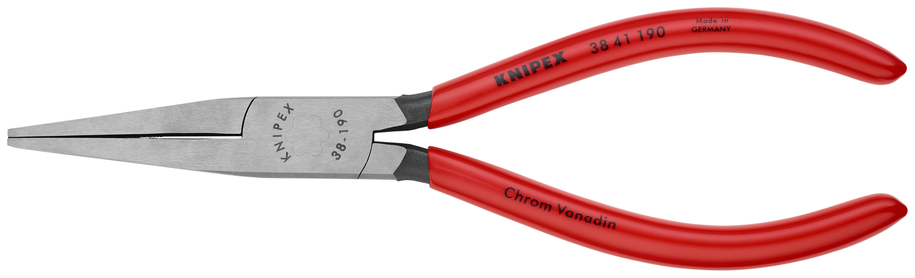 7 1/2" Long Nose Pliers without Cutter-Flat Tips