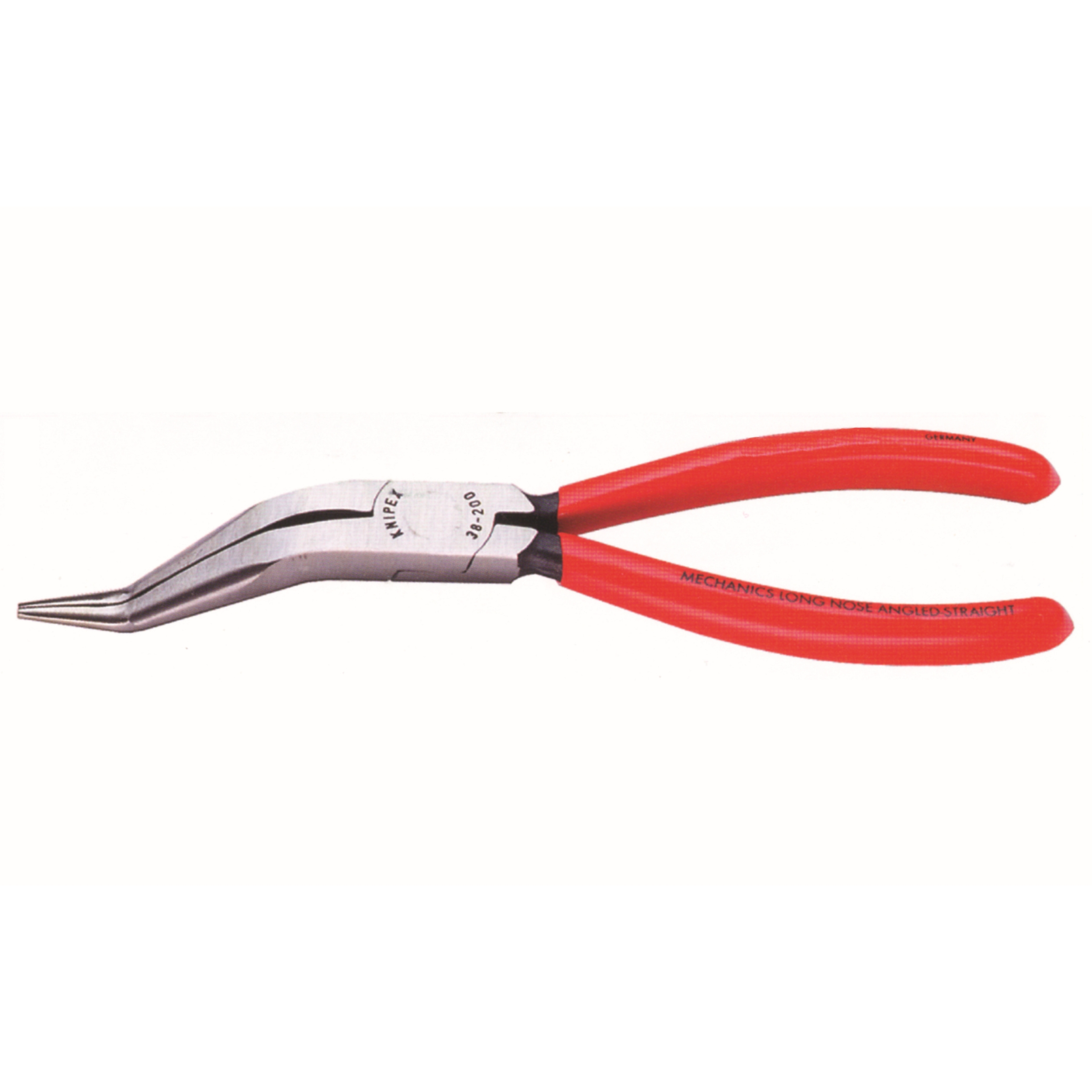 8" Long Nose Pliers without Cutter-Double Angled