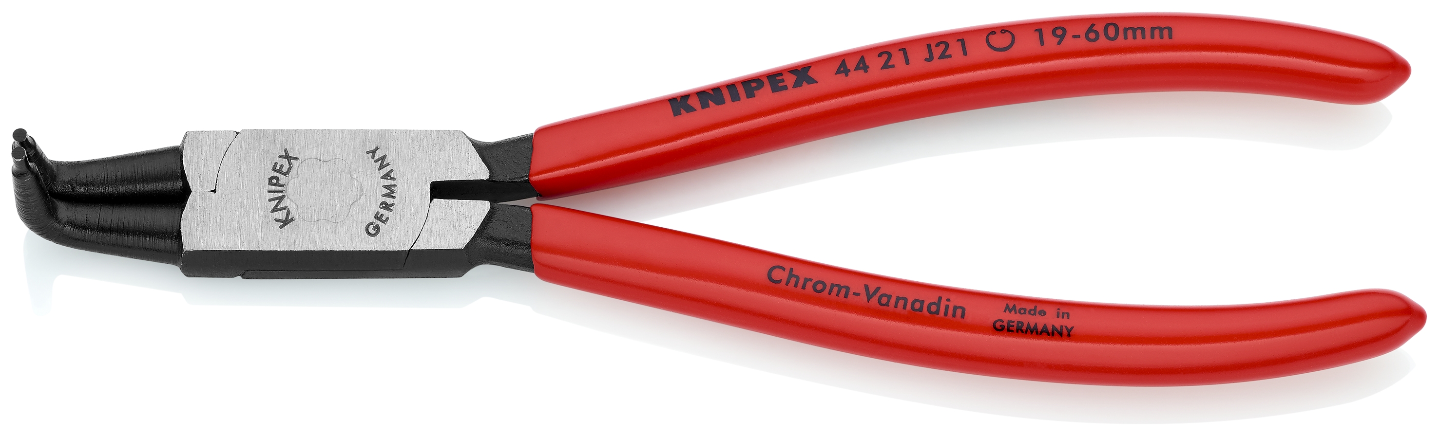 12" Internal 90° Angled Snap Ring Pliers-Forged Tips