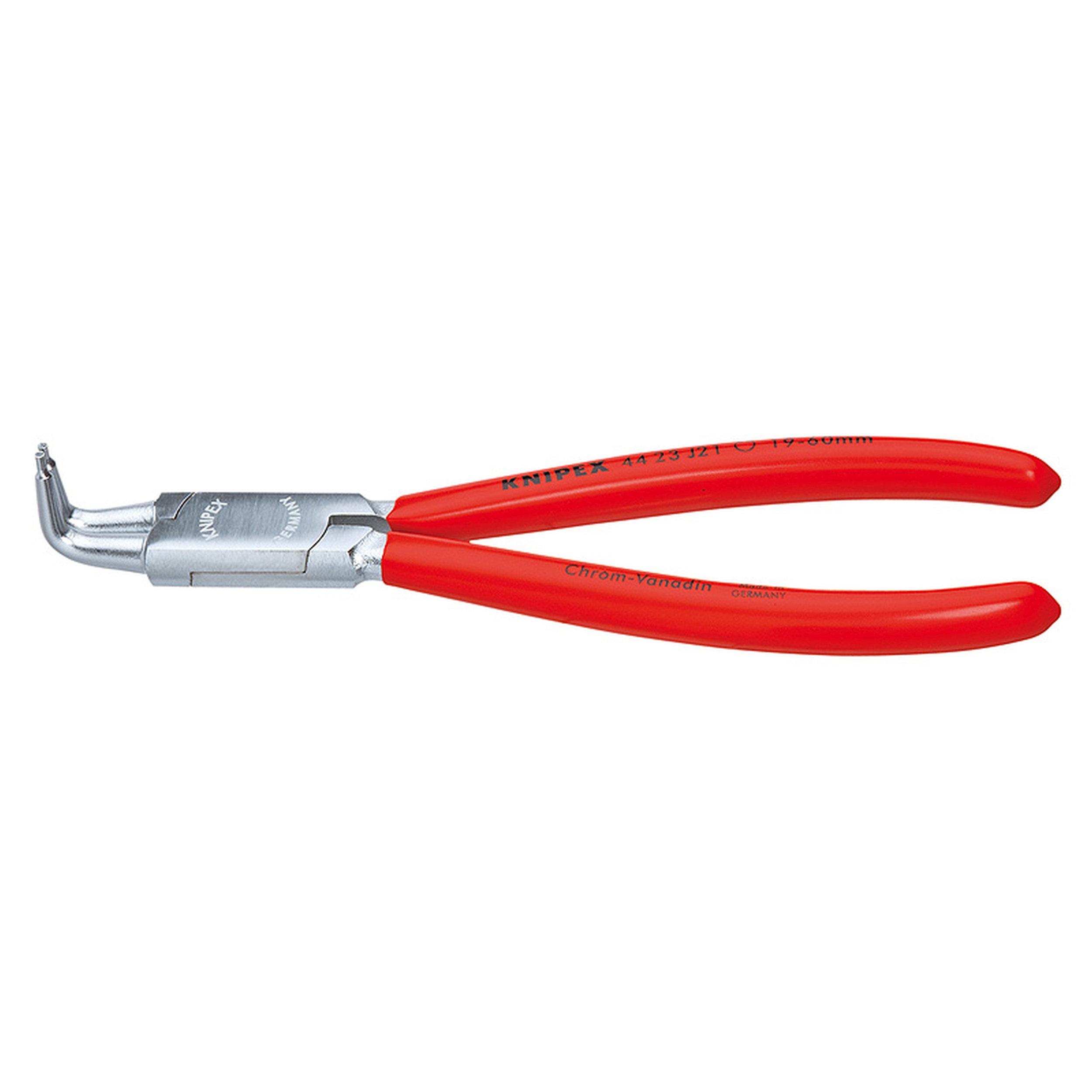5 1/4" Internal 90° Angled Snap Ring Pliers-Forged Tips