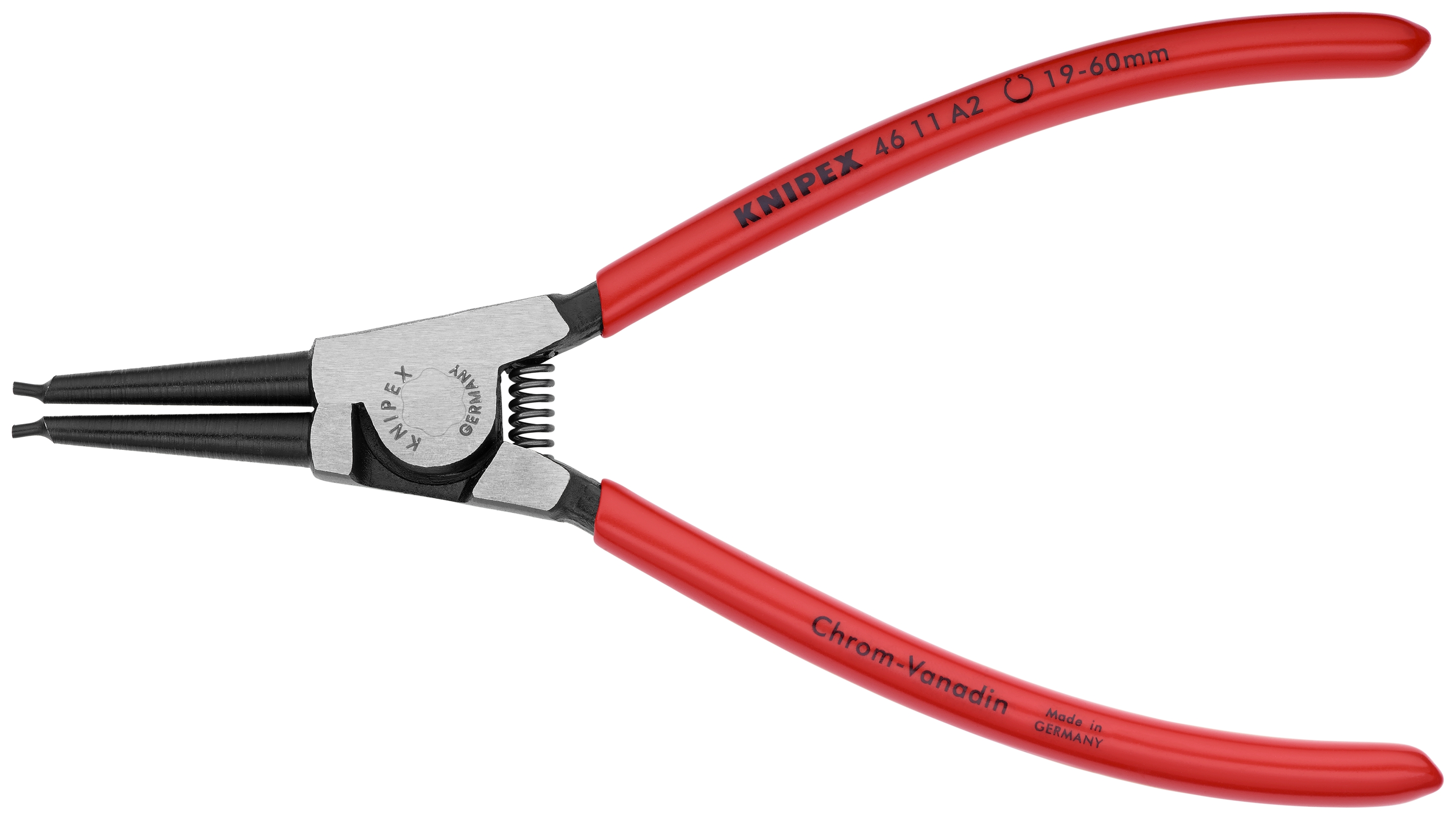 7 1/4" External Snap Ring Pliers-Forged Tips
