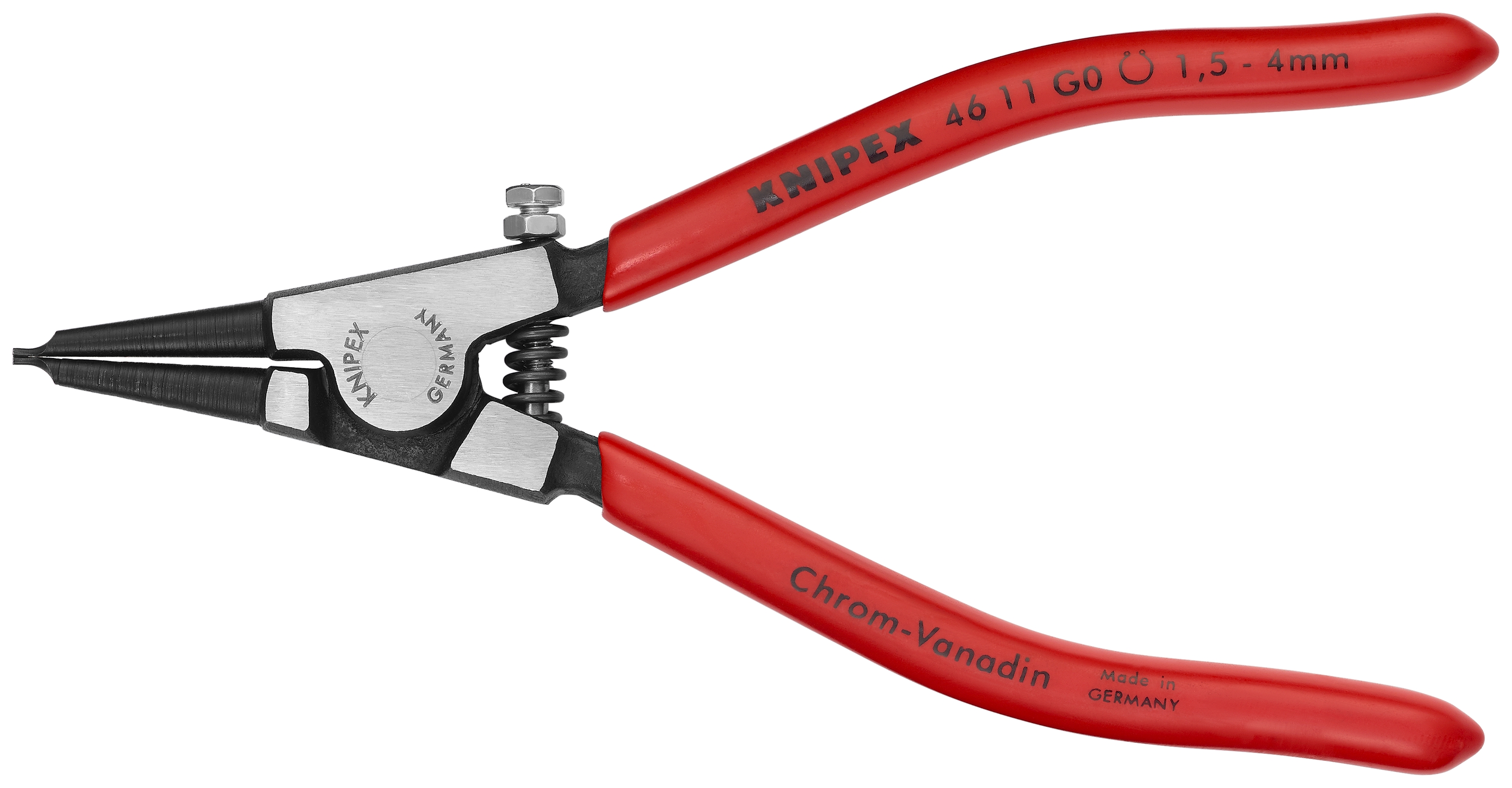 5 1/2" Circlip Pliers for Grip Rings-Adjustable Screw