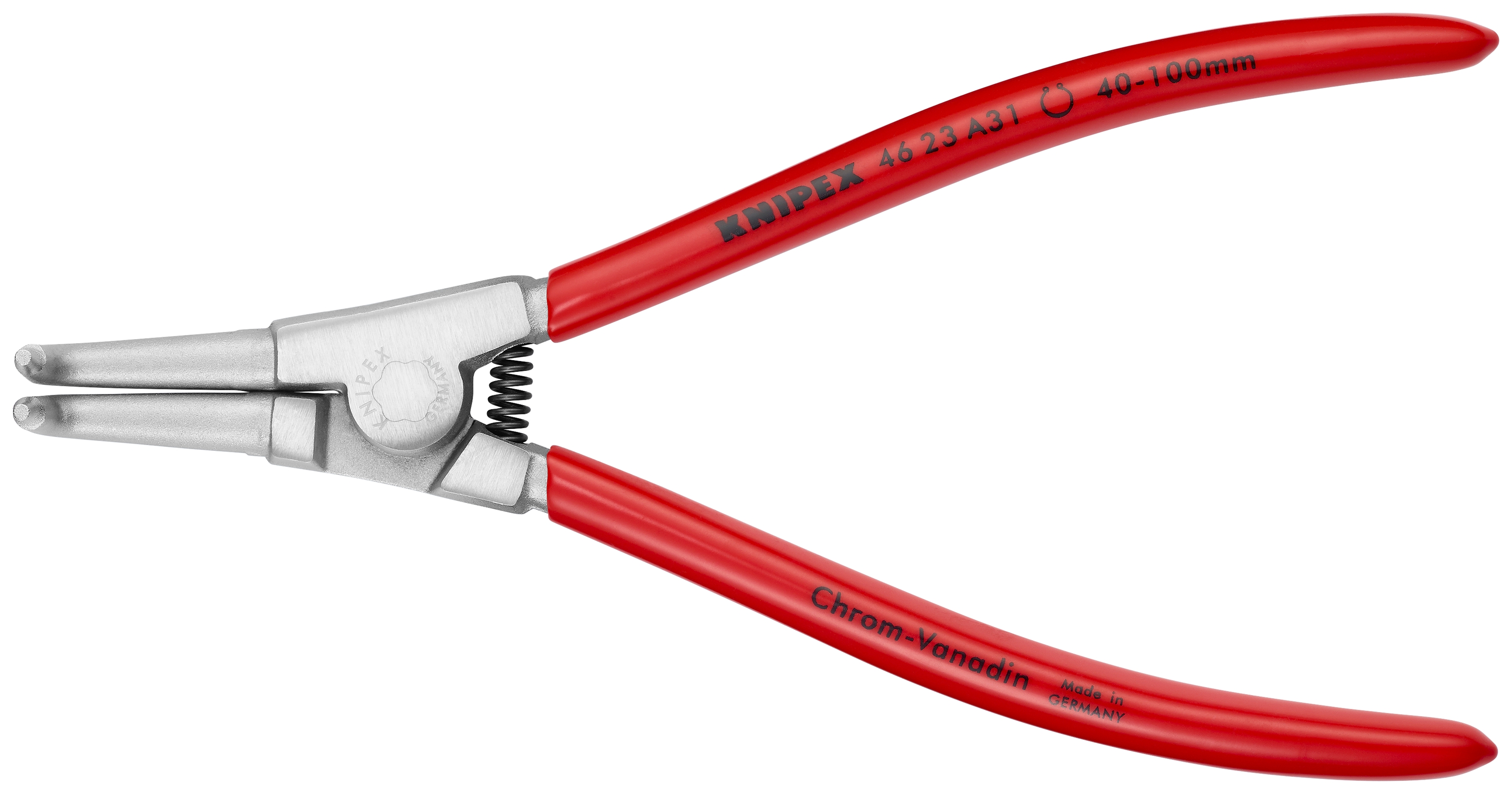 8" External 90° Angled Snap Ring Pliers-Forged Tips