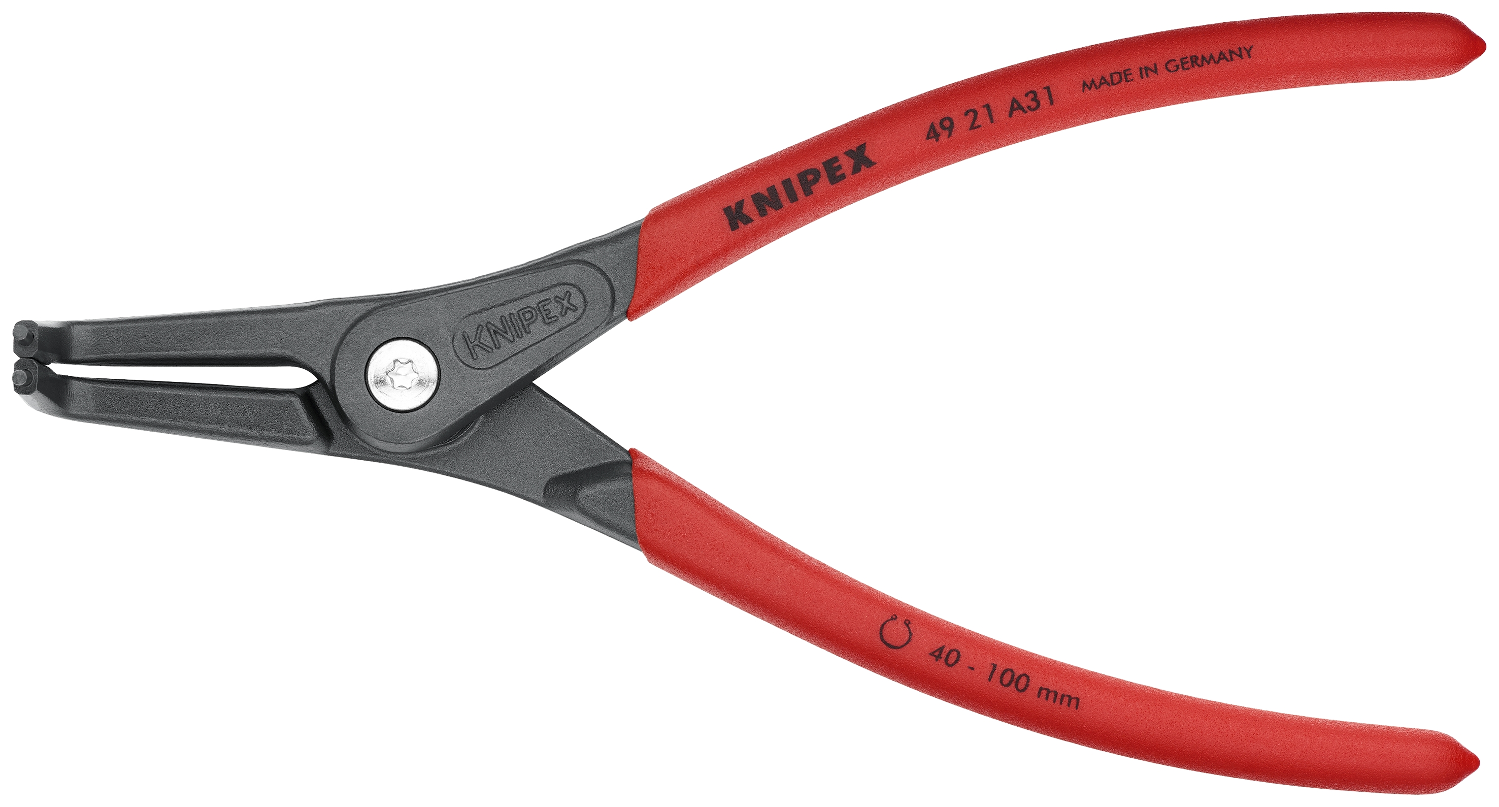 8 1/4" External 90° Angled Precision Snap Ring Pliers