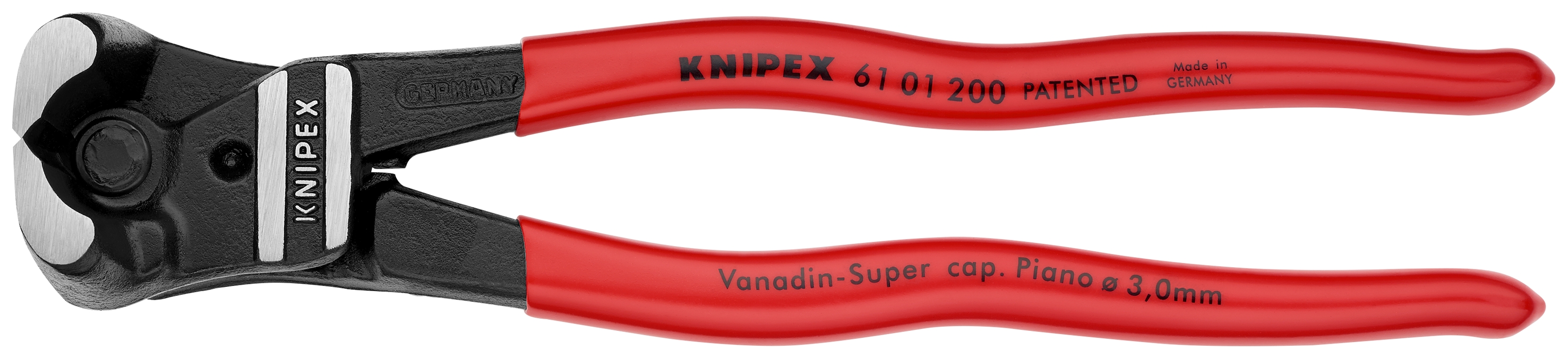 8" High Leverage Bolt End Cutting Nippers
