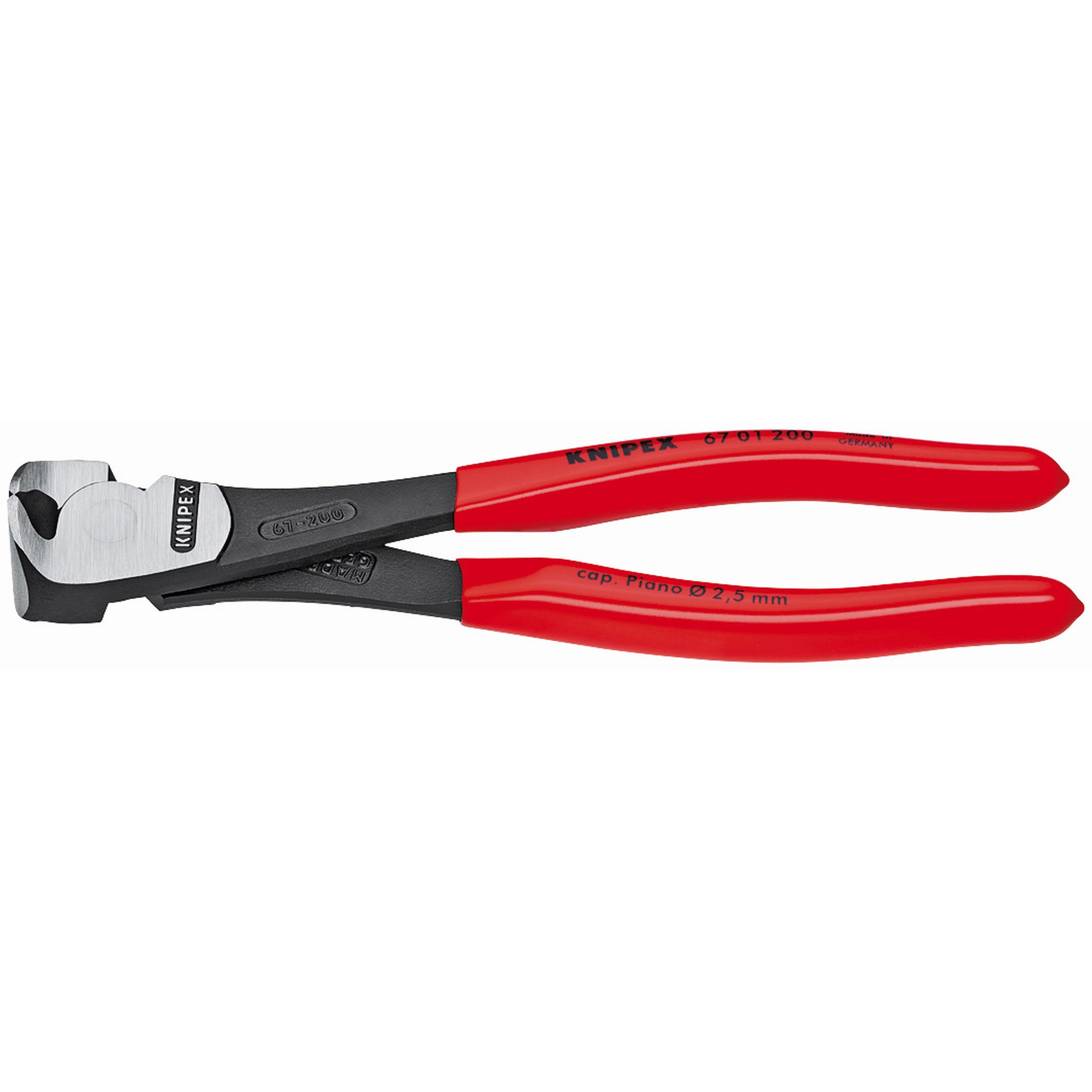 8" High Leverage End Cutting Nippers