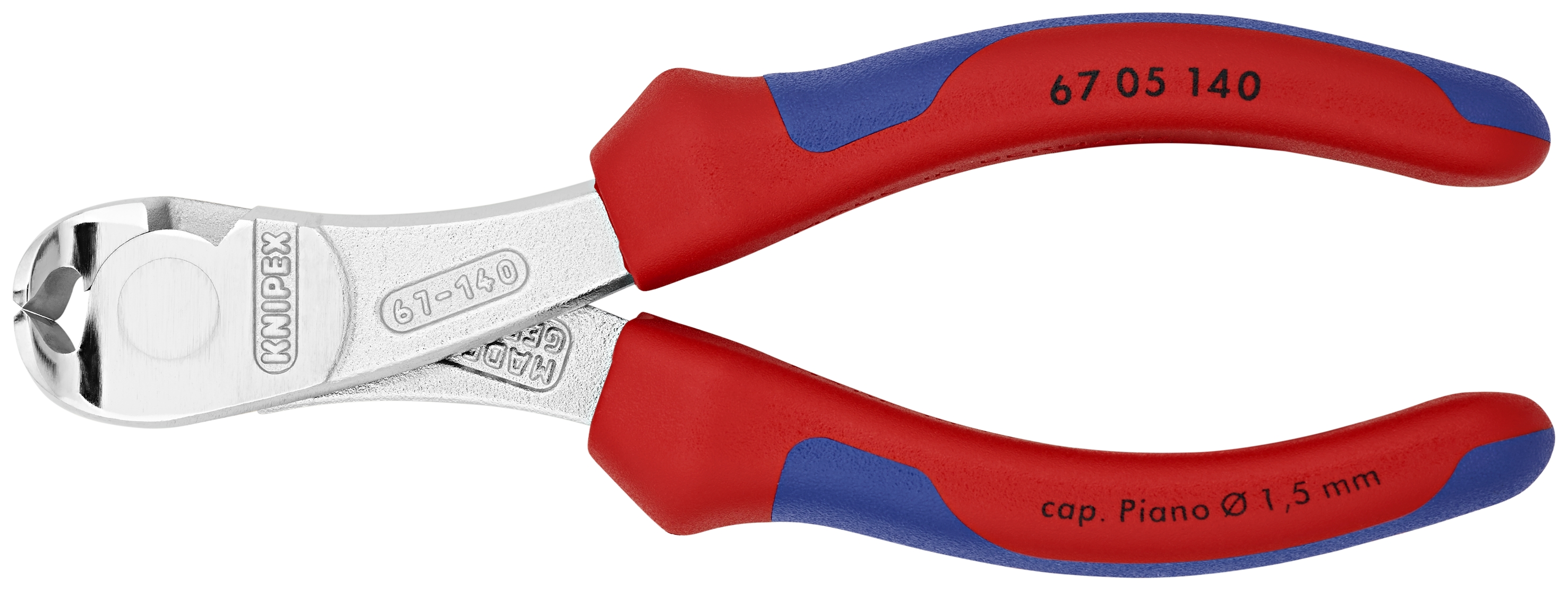 5 1/2" High Leverage End Cutting Nippers