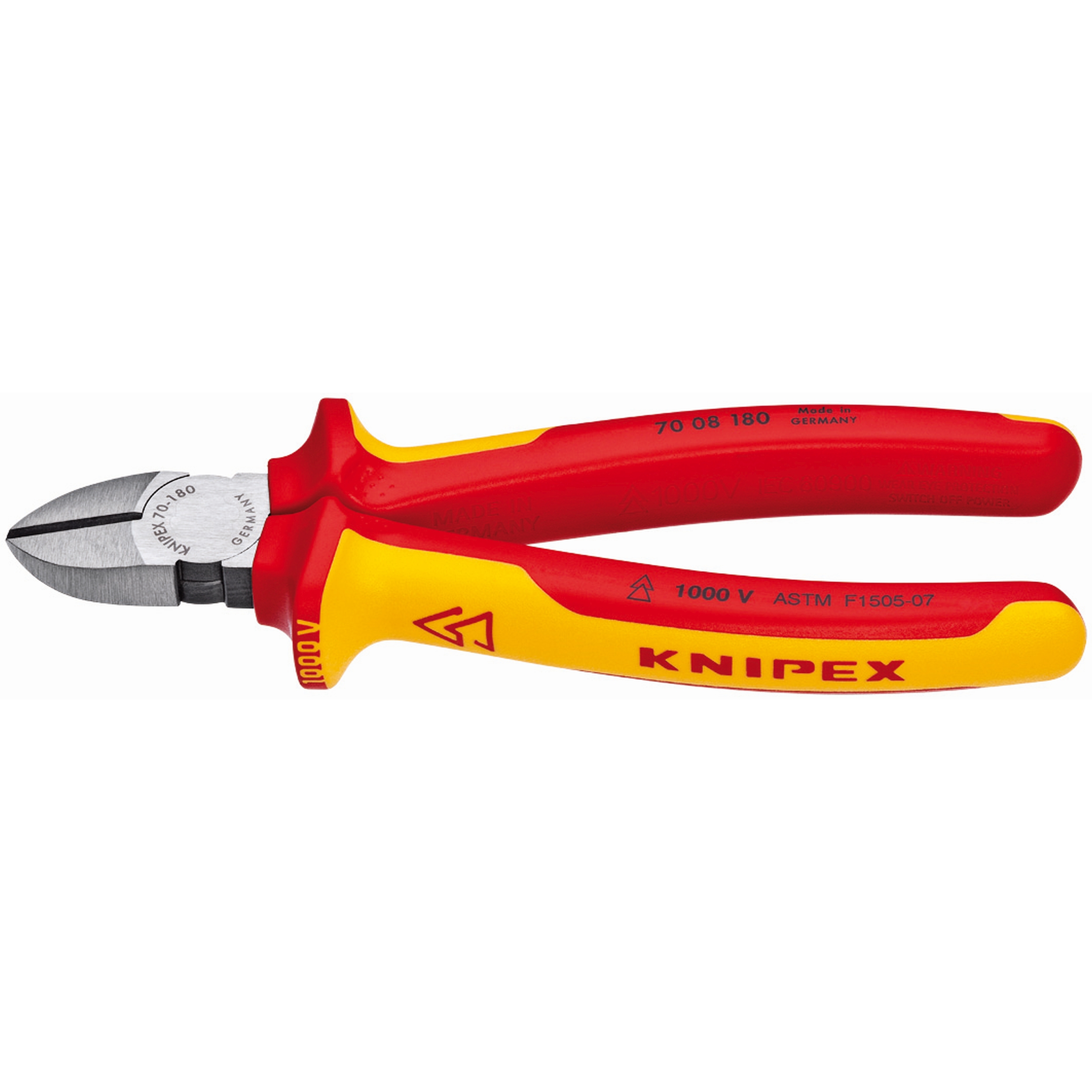 7 1/4" Diagonal Cutters-1000V Insulated