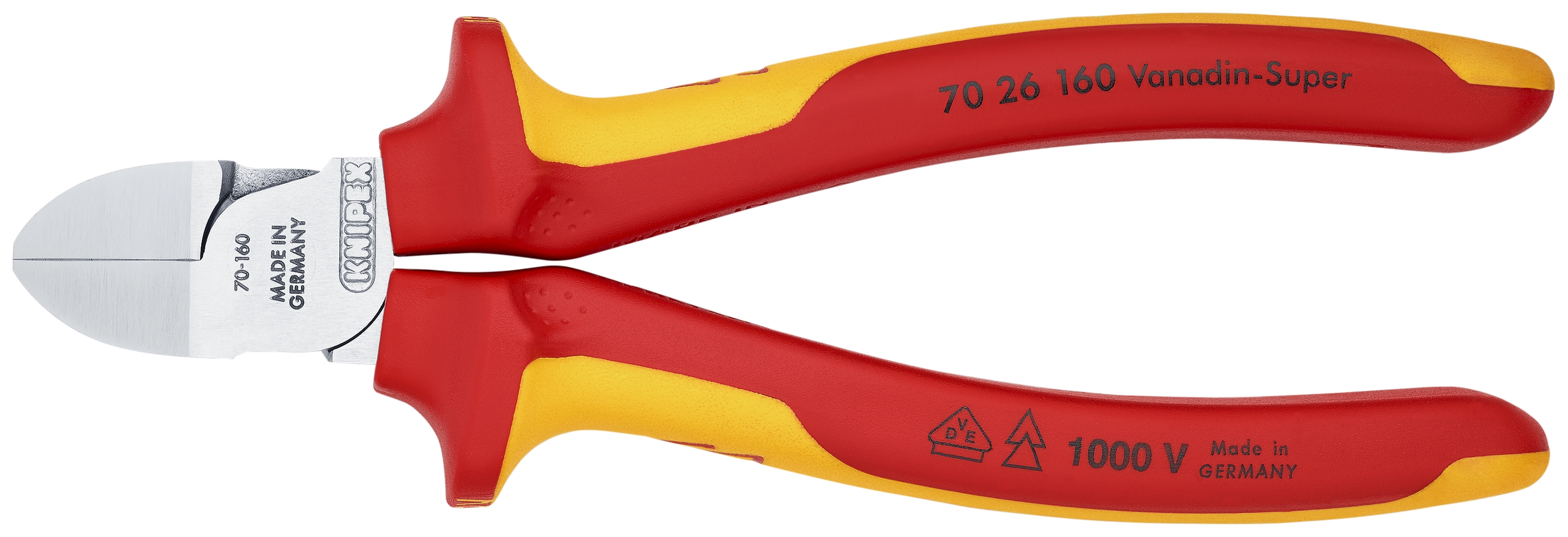 6 1/4" Diagonal Cutters-1000V Insulated