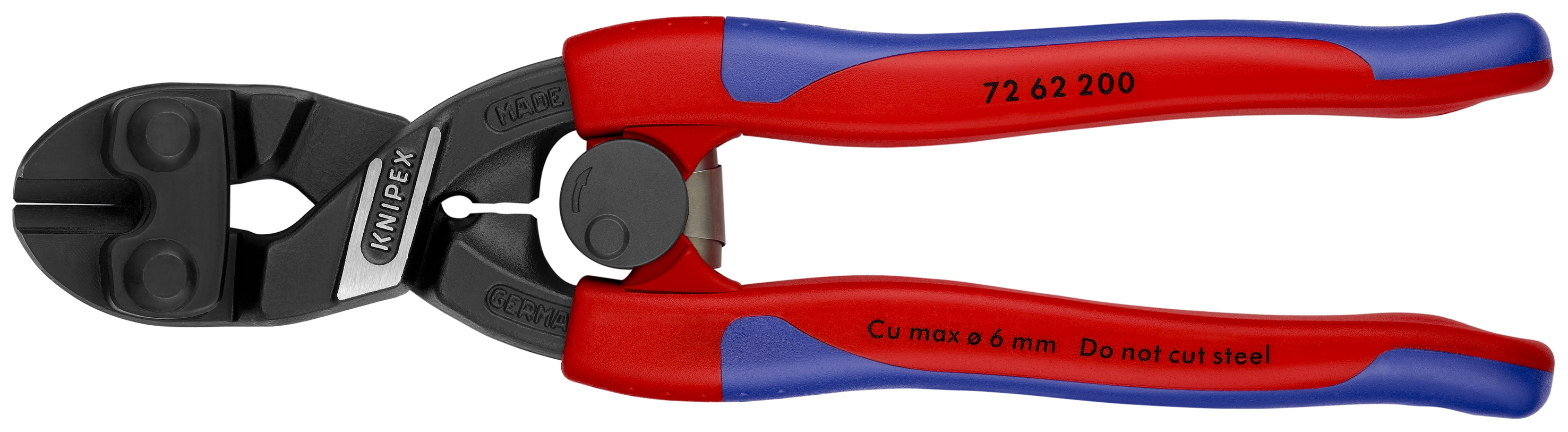 8" High Leverage Flush Cutter for Plastic and Soft Metal