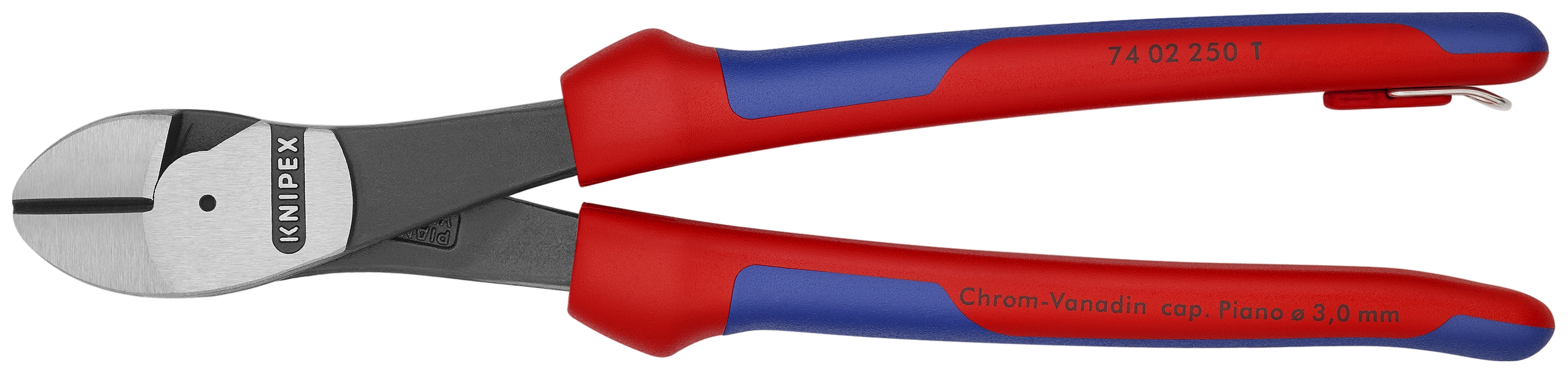 10" High Leverage Diagonal Cutters-Tethered Attachment