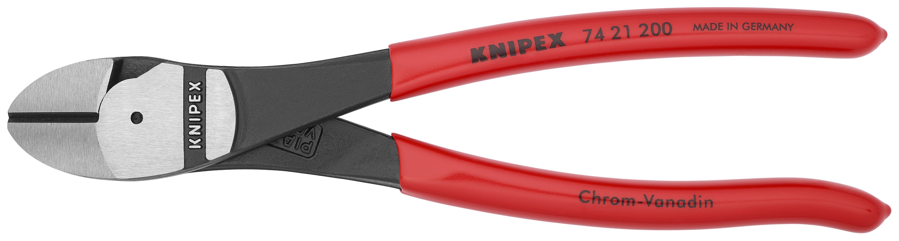 8" High Leverage 12° Angled Diagonal Cutters