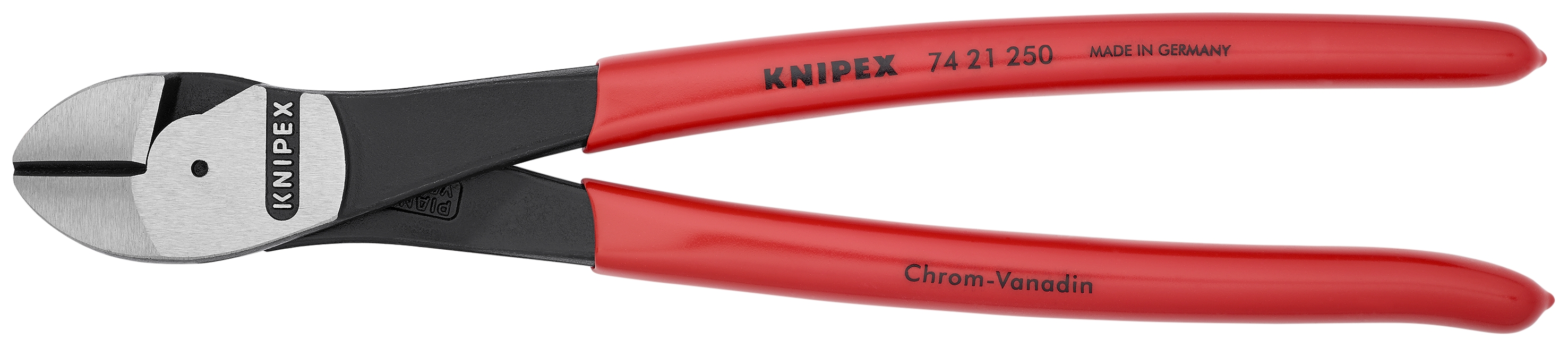 10" High Leverage 12° Angled Diagonal Cutters