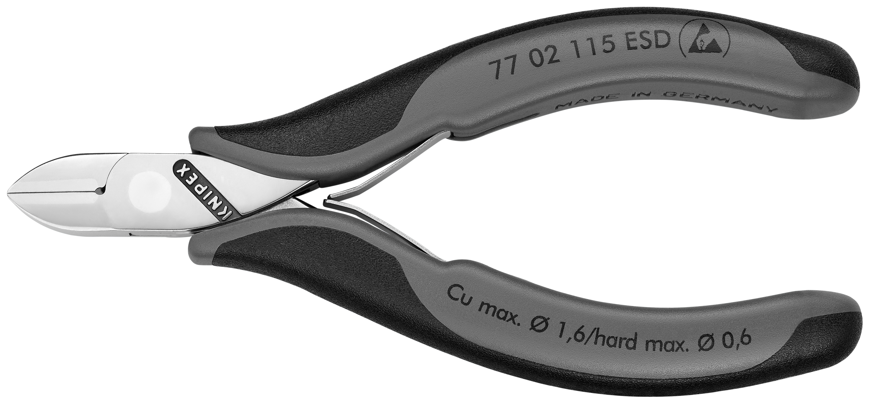 4 1/2" Electronics Diagonal Cutters-ESD Handles