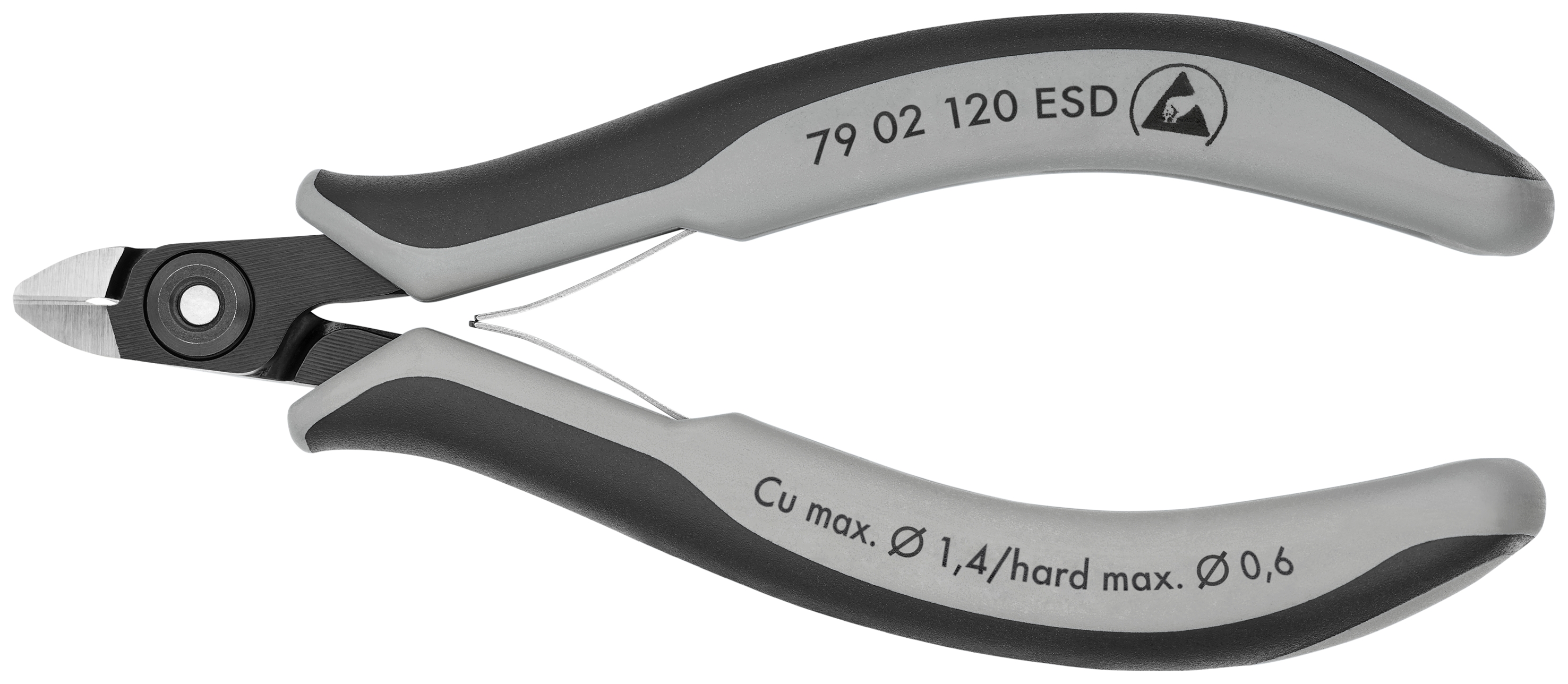 4 3/4" Electronics Diagonal Cutters-ESD Handles
