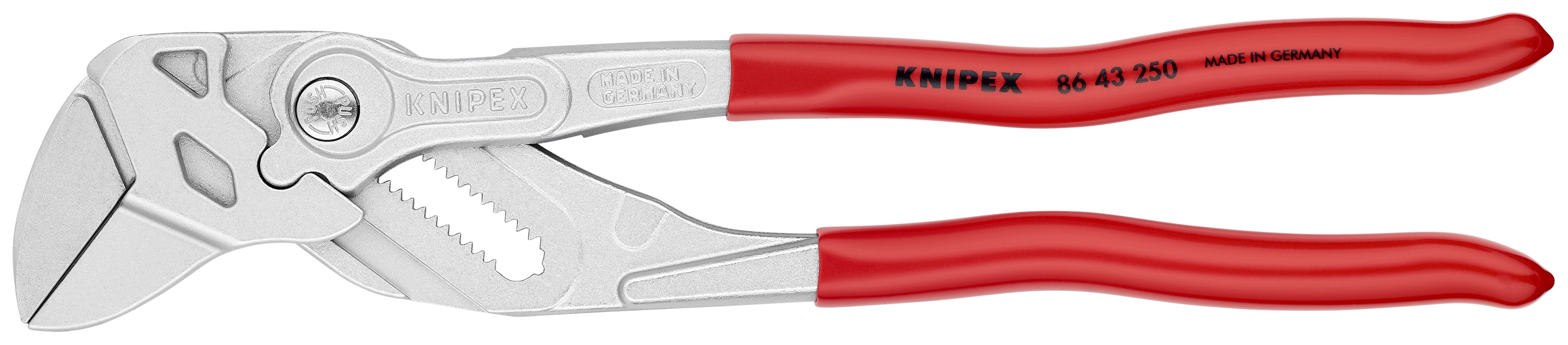 10" Pliers Wrench 15° Angled
