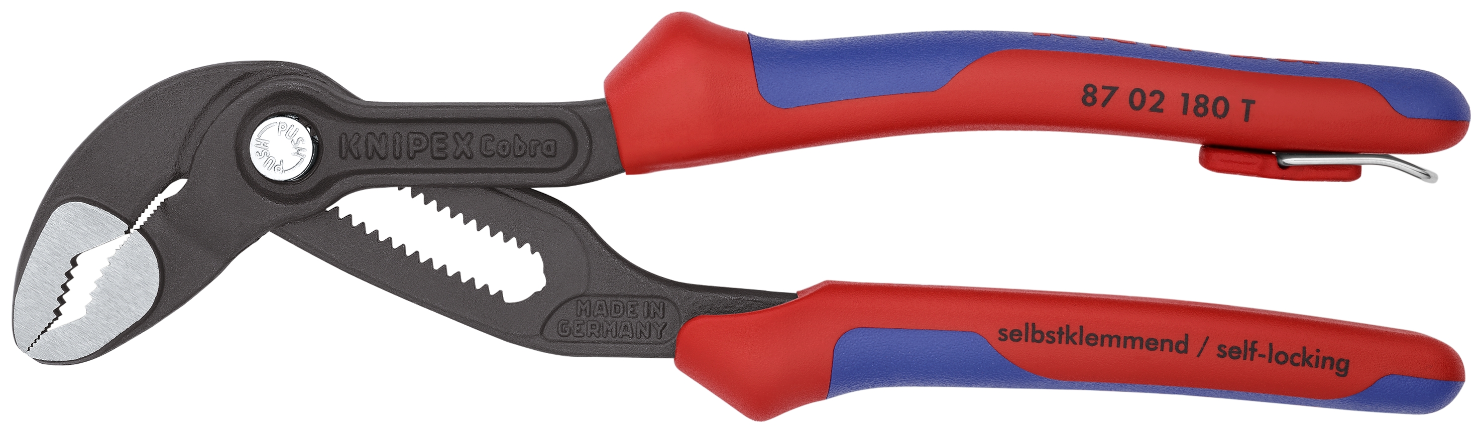 7 1/4" Cobra® Water Pump Pliers-Tethered Attachment