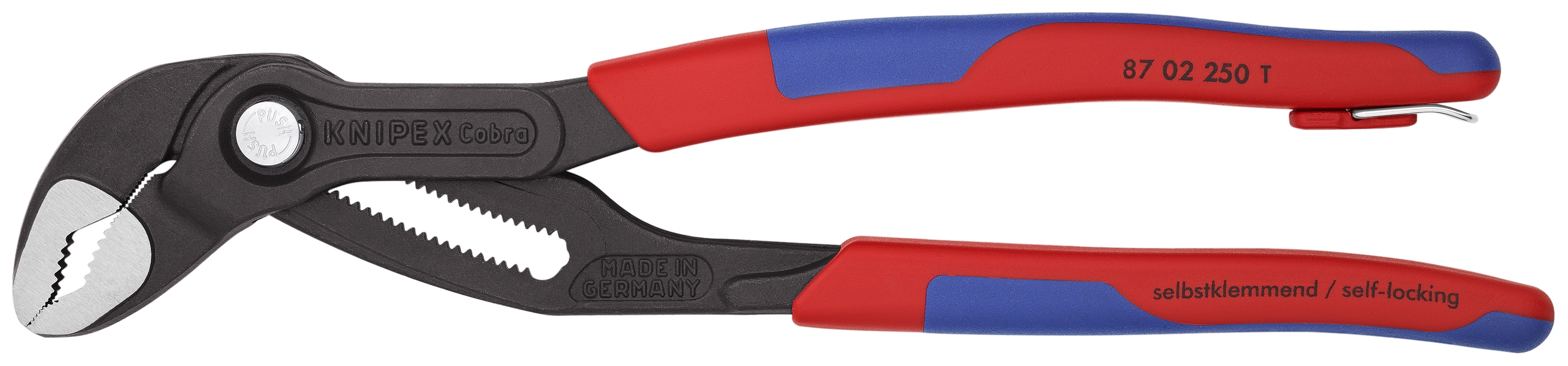 10" Cobra® Water Pump Pliers-Tethered Attachment