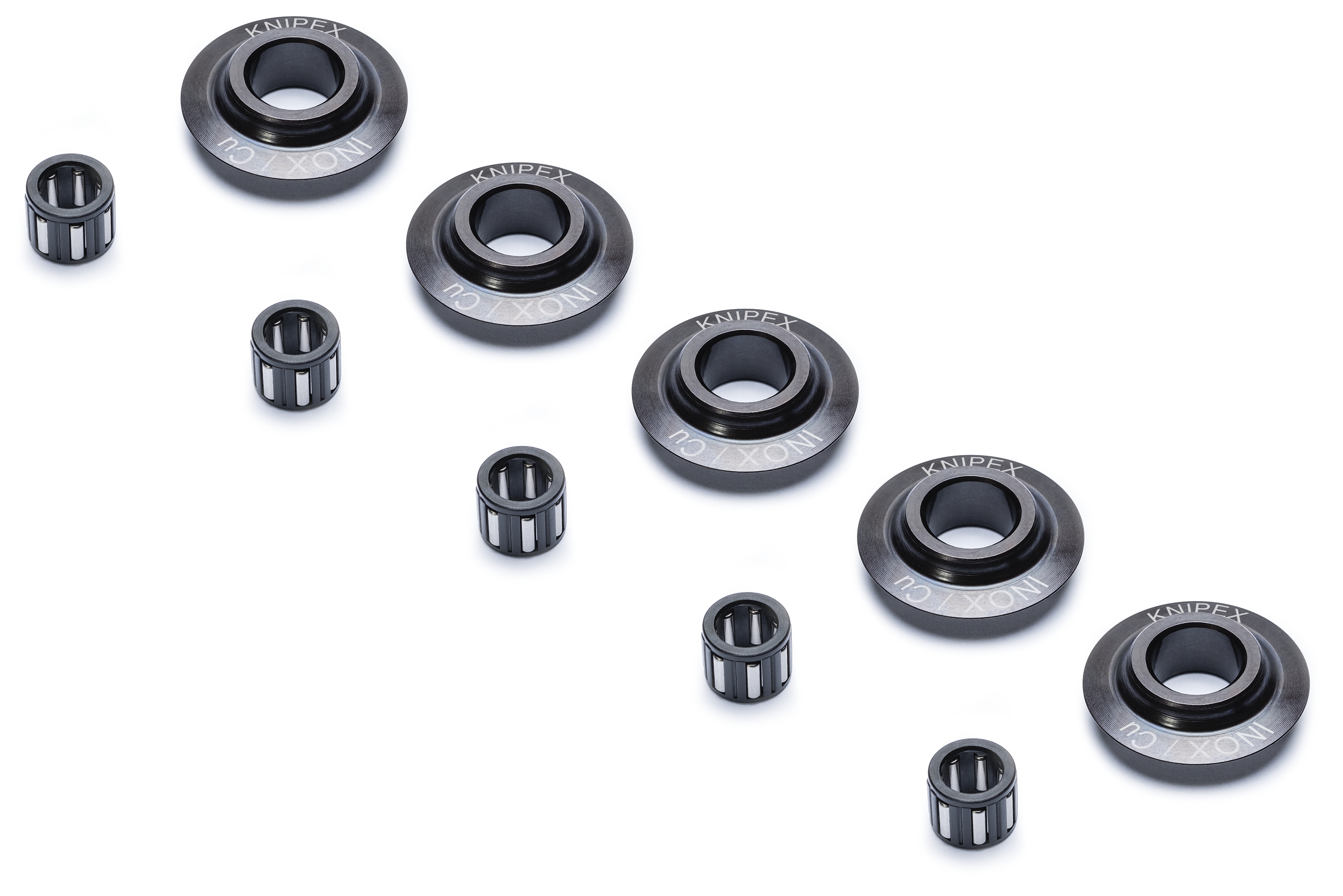 Replacement Set of Five Cutting Wheels and Needle Bearings for 90 31 02 SBA