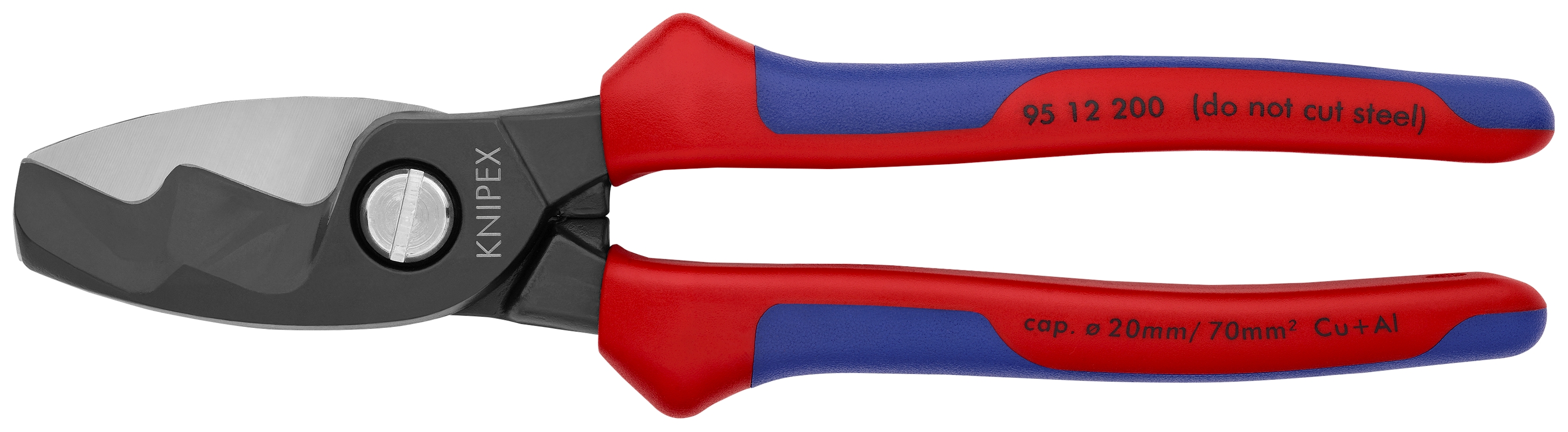8" Cable Shears-Twin Cutting Edges