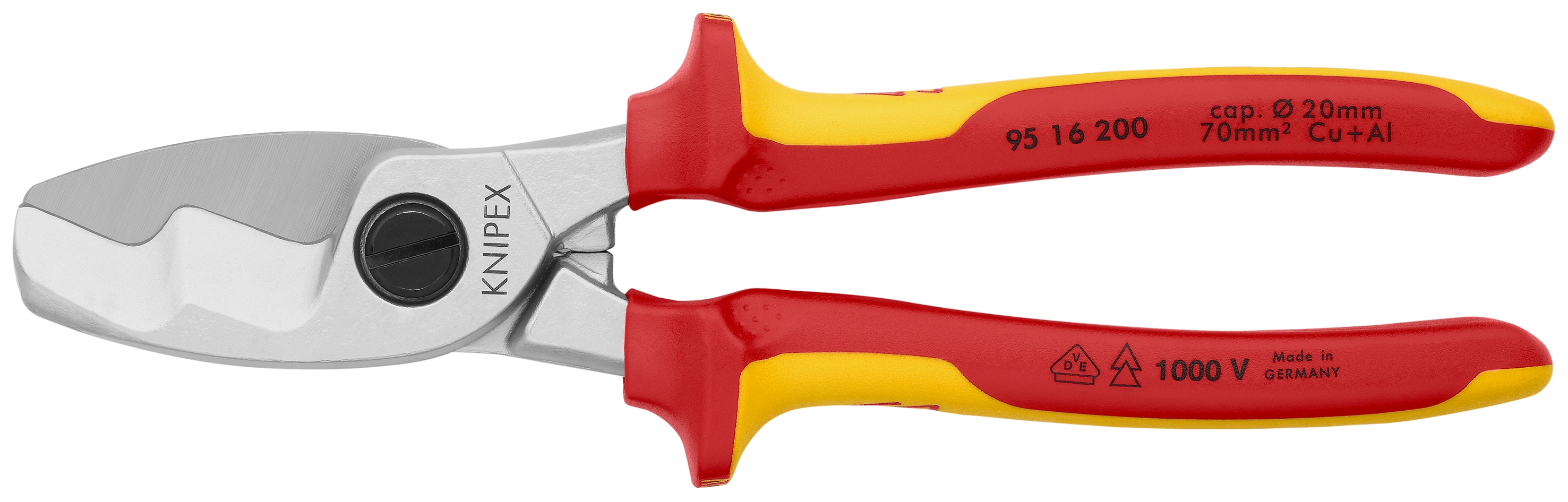 8" Cable Shears-1000V Insulated