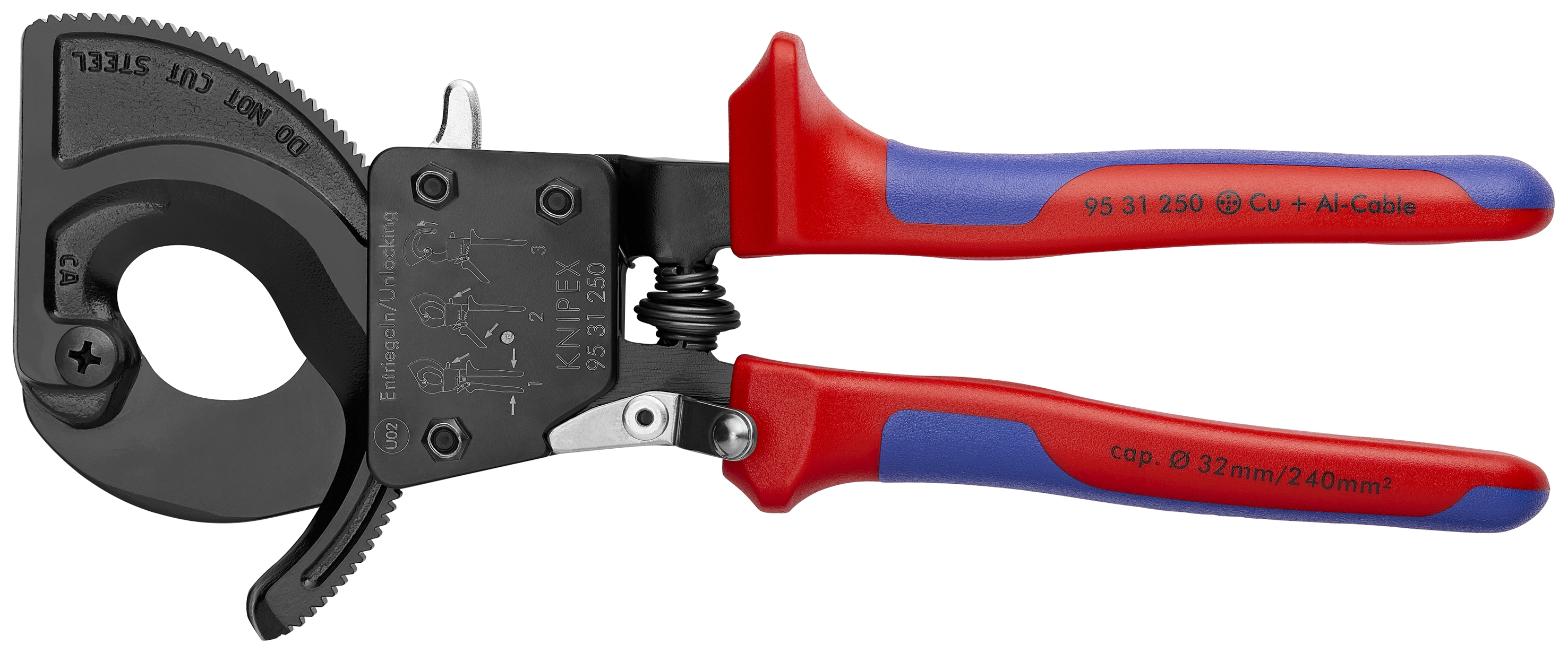 10" Ratcheting Cable Cutters