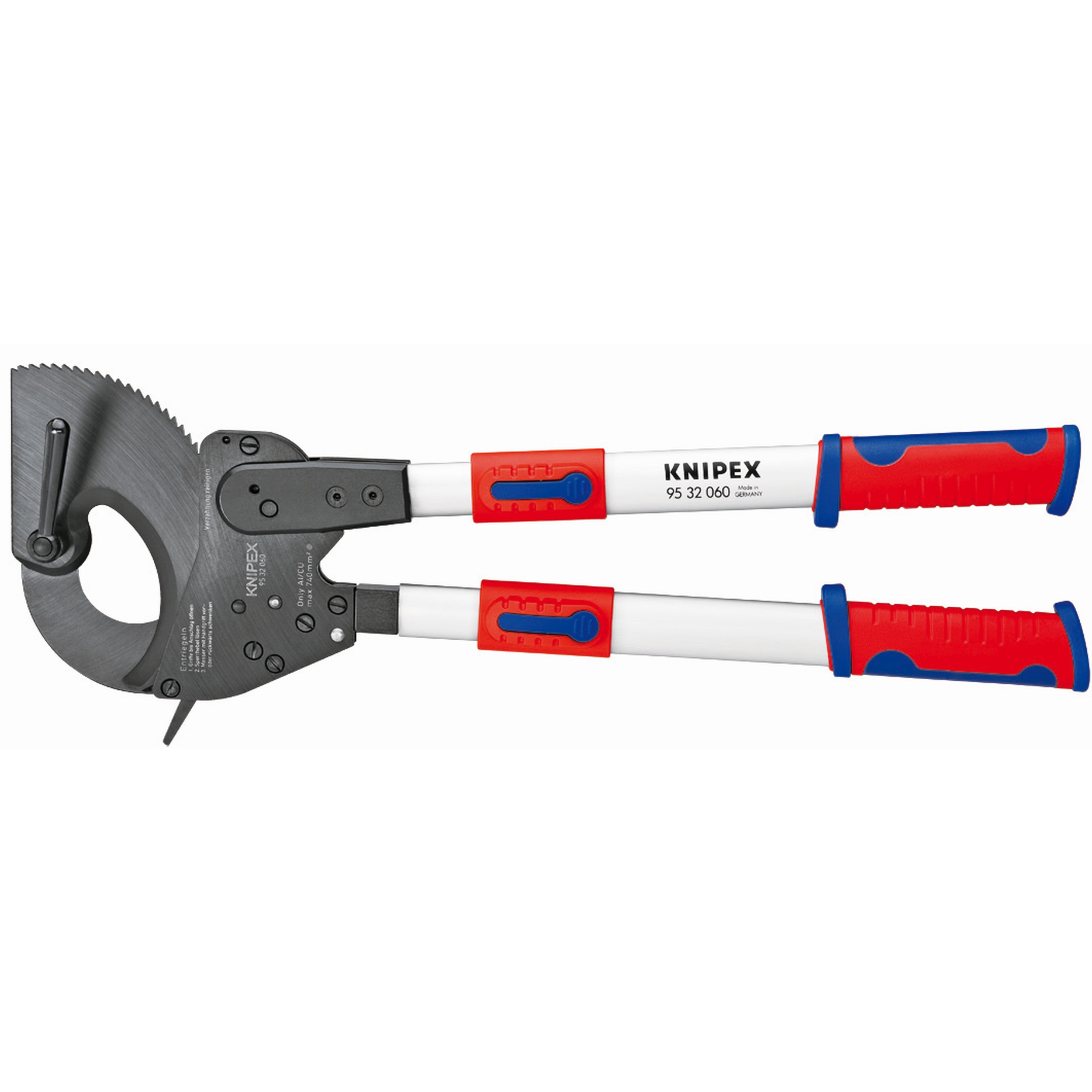 23 3/4 - 31 1/2" Ratcheting Cable Cutters-Telescopic Handles