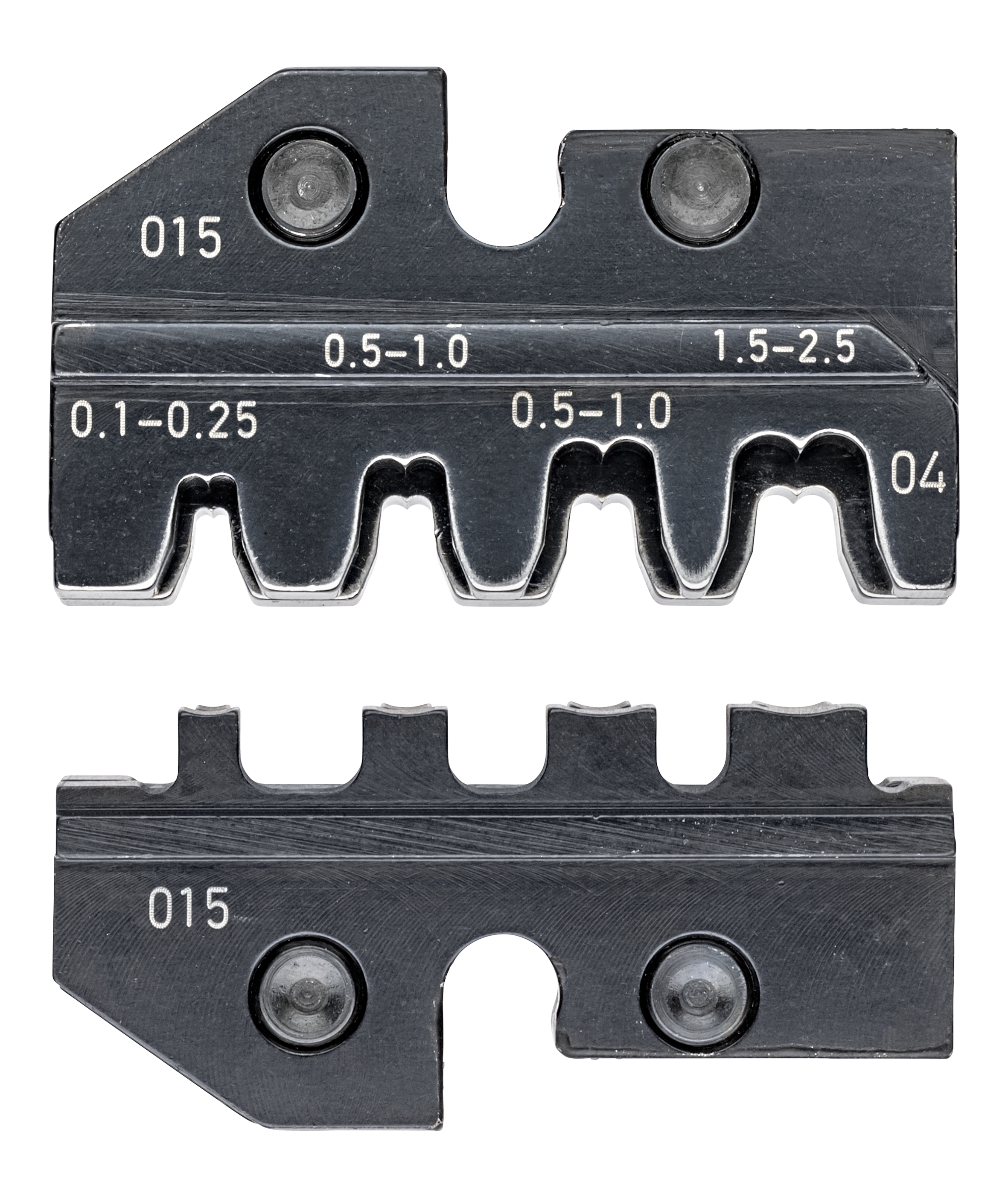 Crimping Die For Non-Insulated Open Plug-Type Connectors (Plug Width 2.8 and 4.8 mm)