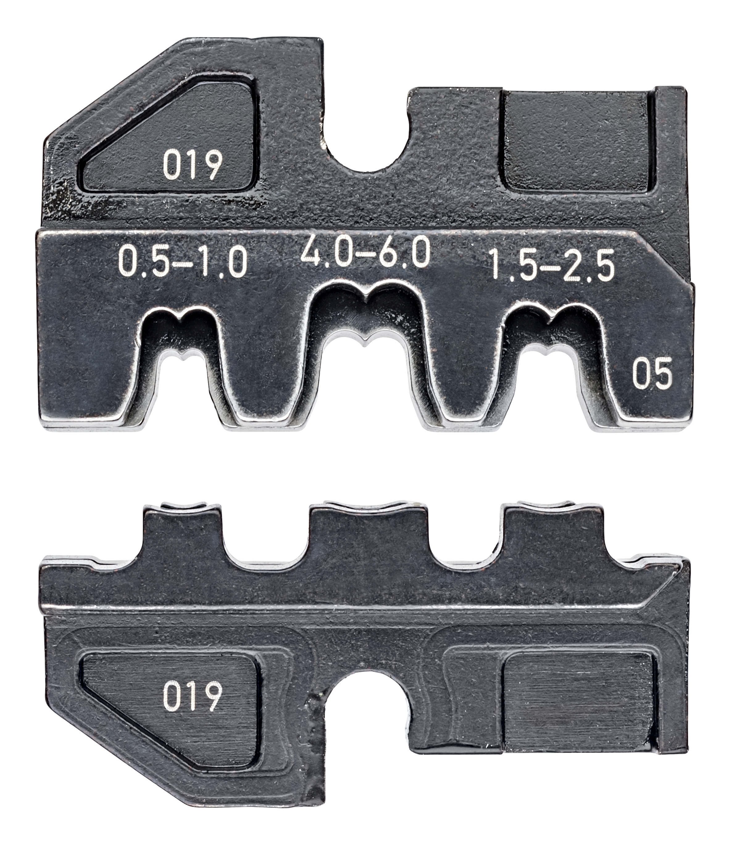Crimping Die For Non-Insulated Open Plug-Type Connectors (Plug Width 4.8 and 6.3 mm)