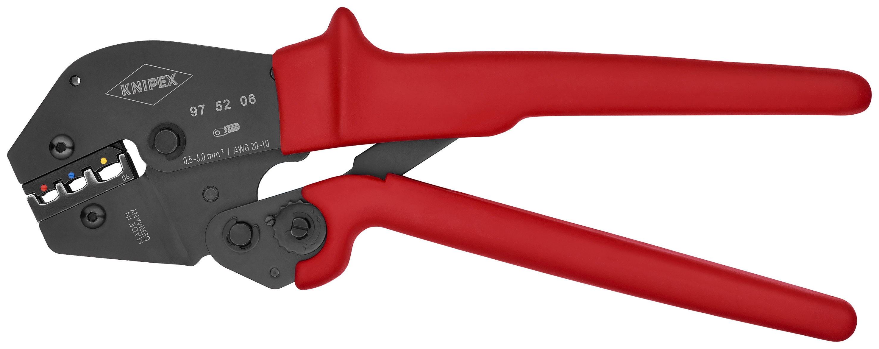 10" Crimping Pliers For Insulated Terminals, Plug Connectors and Butt Connectors