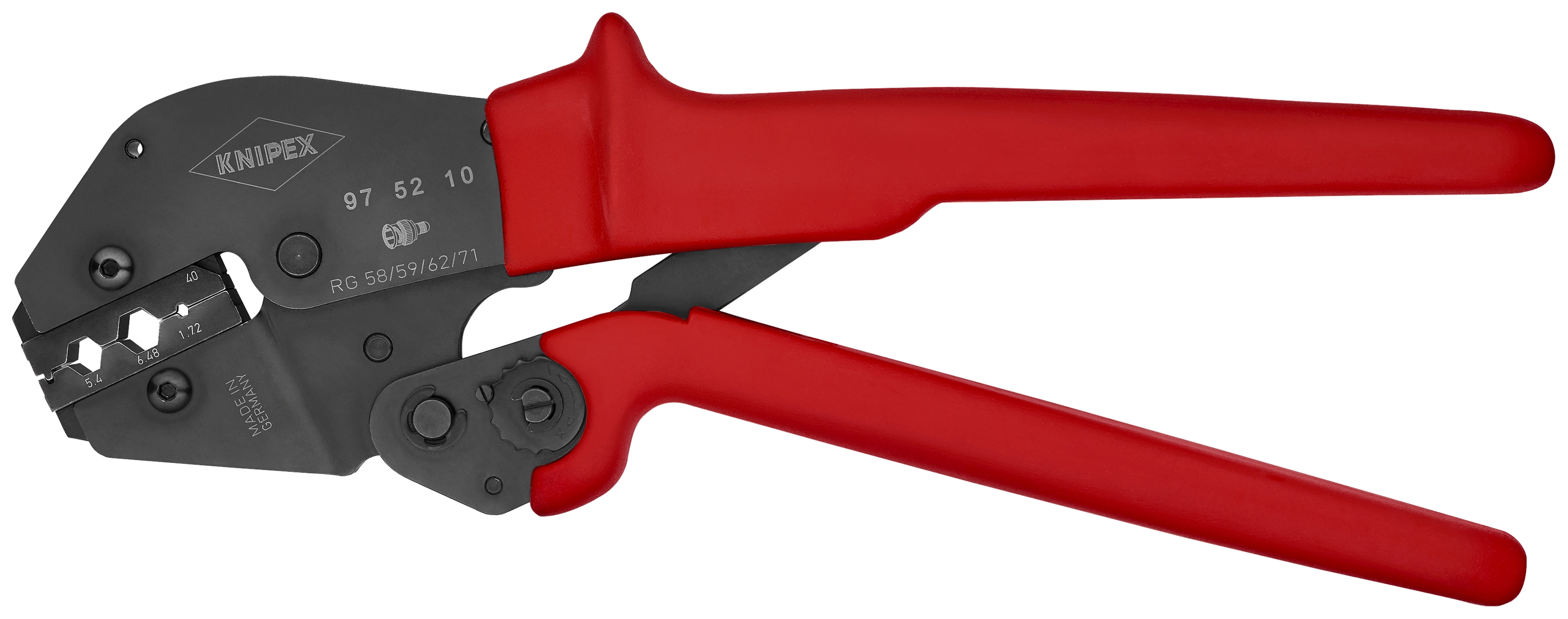 10" Crimping Pliers For COAX, BNC and TNC Connectors