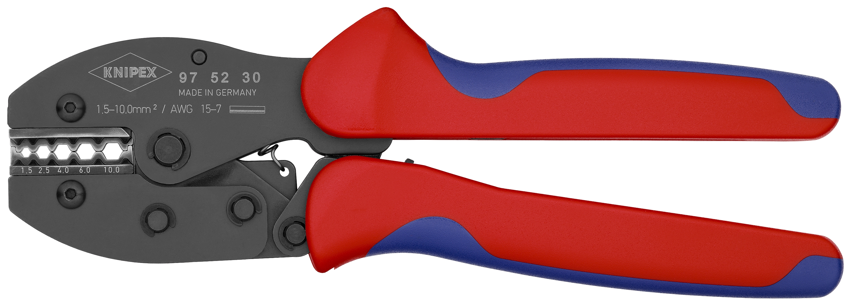 8 3/4" Crimping Pliers For Non-Insulated Crimp Connectors
