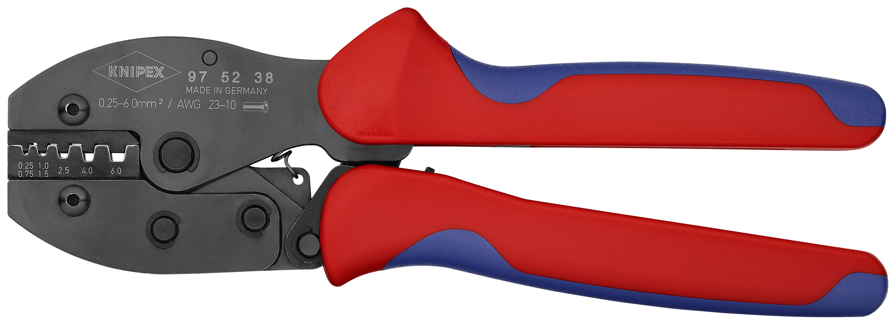 8 3/4" Crimping Pliers For Insulated and Non-Insulated Wire Ferrules