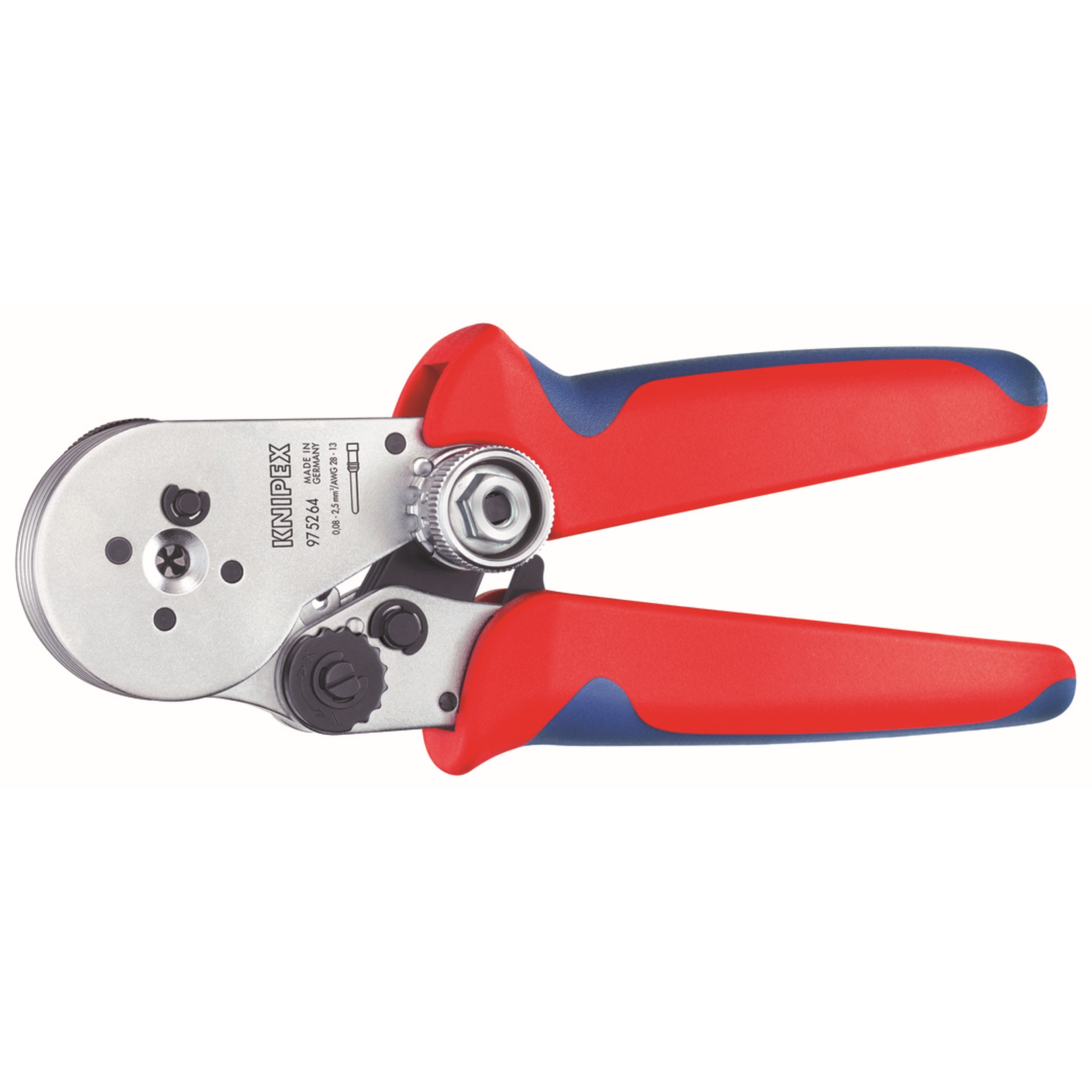 7 1/4" Crimping Pliers-Four Mandrel For Turned Contacts