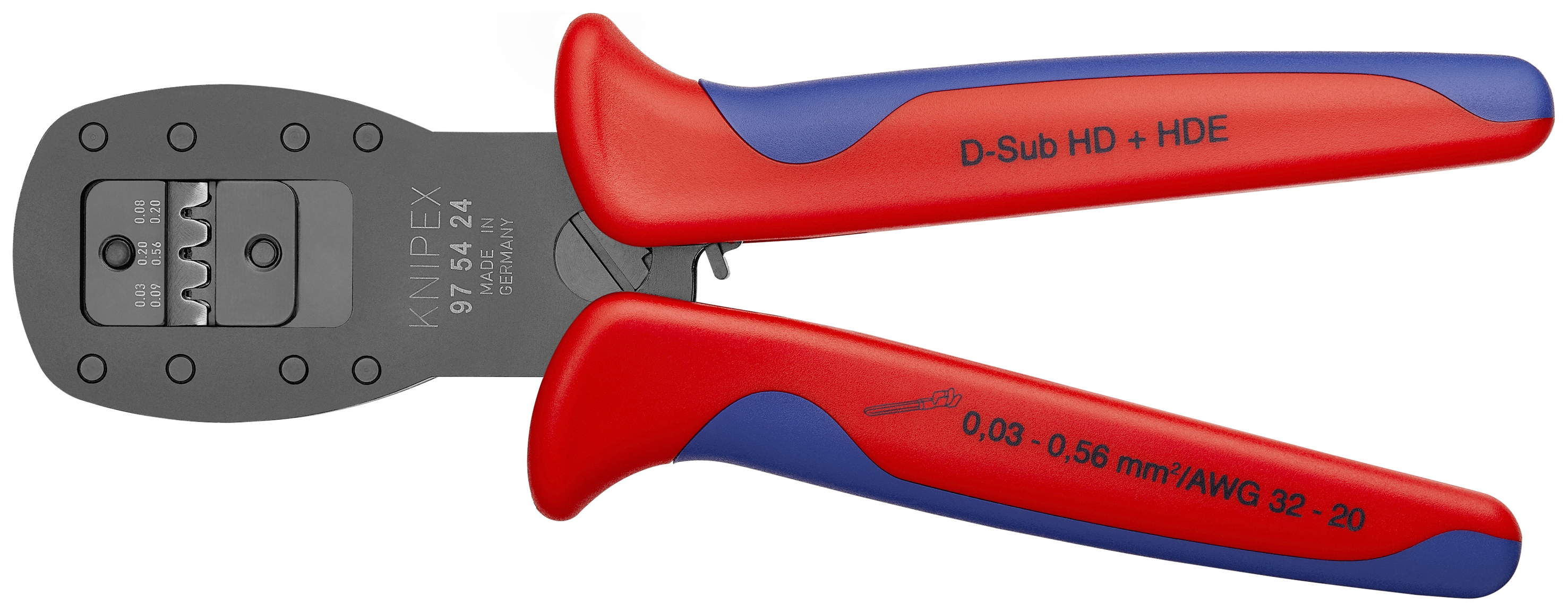 7 1/2" Crimping Pliers for Micro Plugs