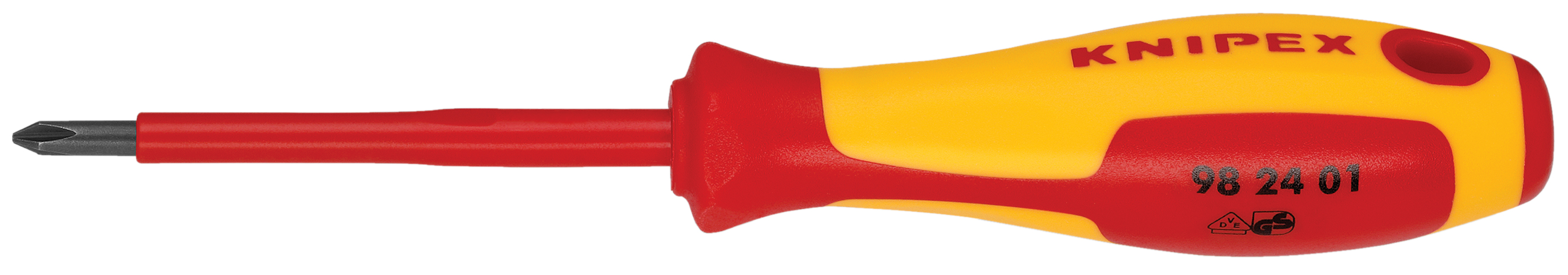 7 1/2" Phillips Screwdriver, 3 1/4"-1000V Insulated, P1