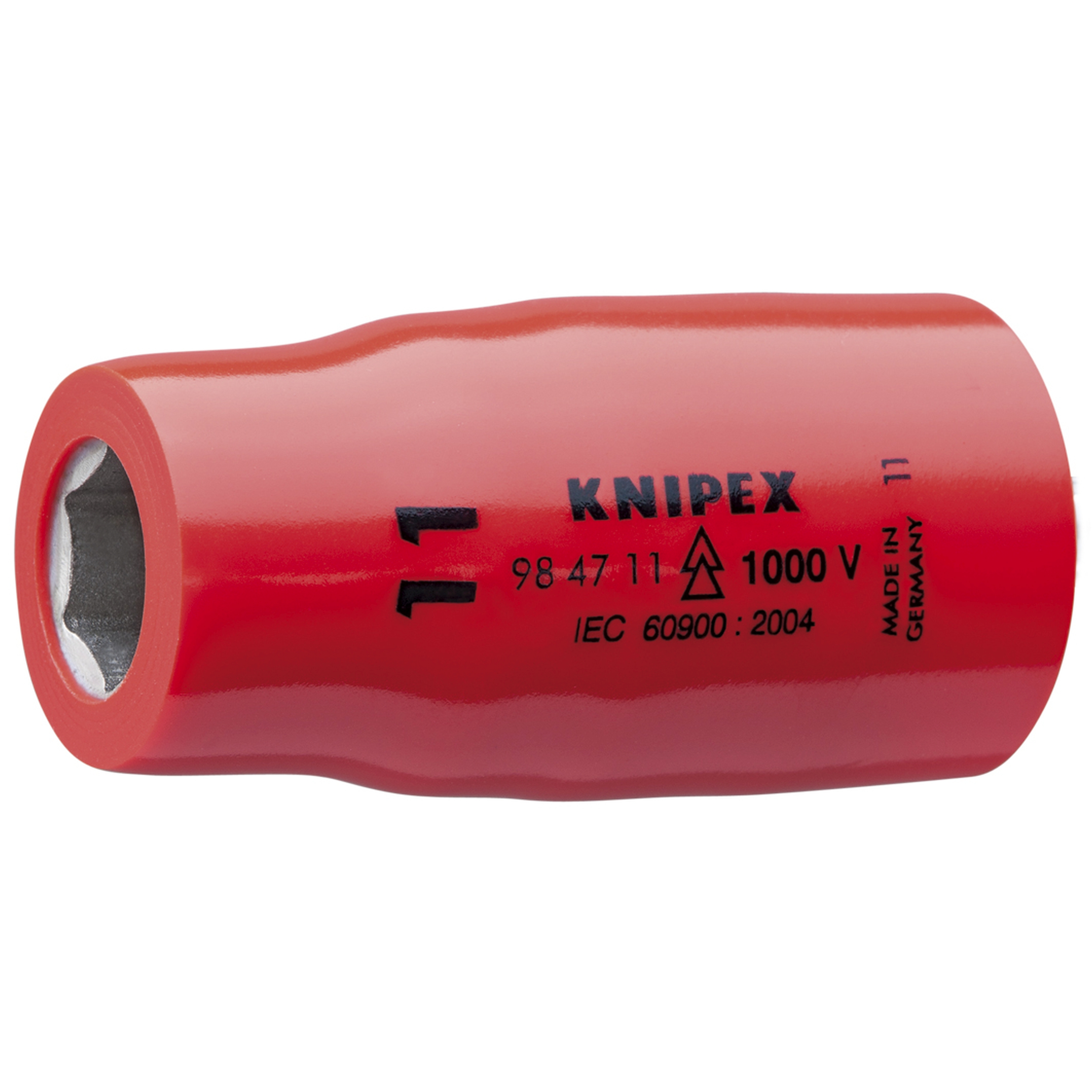 2 1/4" Hex Socket, 1/2" Drive-1000V Insulated, 10 mm