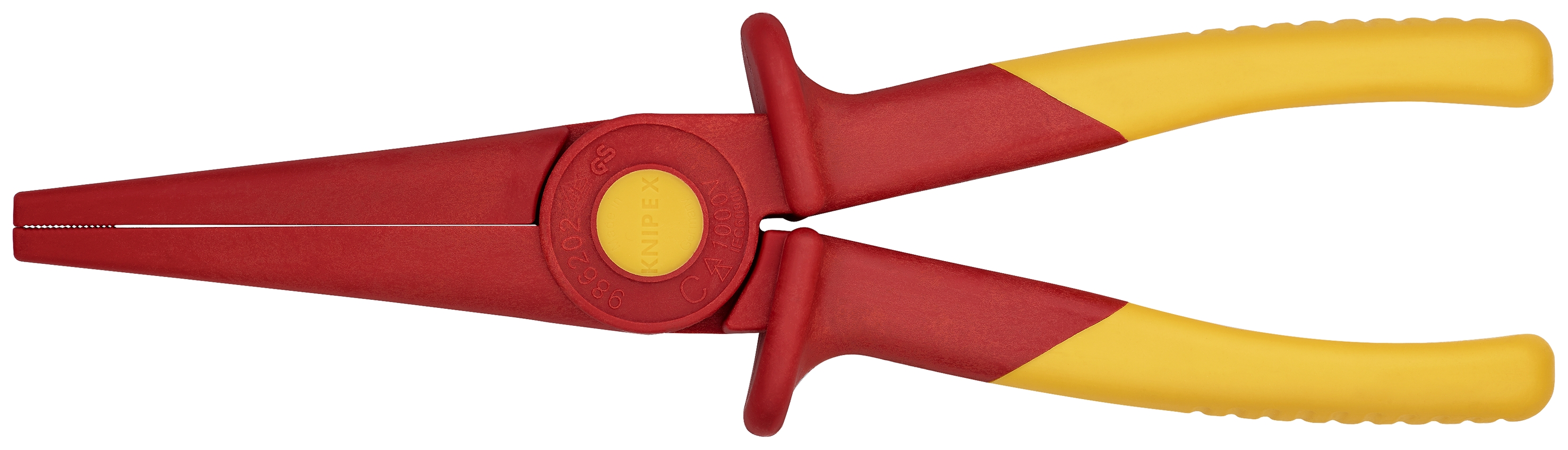 8 3/4" Flat Nose Plastic Pliers-1000V Insulated