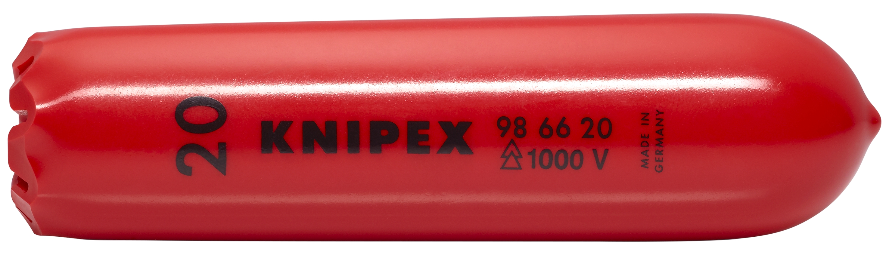 4" Self-Clamping Plastic Slip-On Cap-1000V Insulated