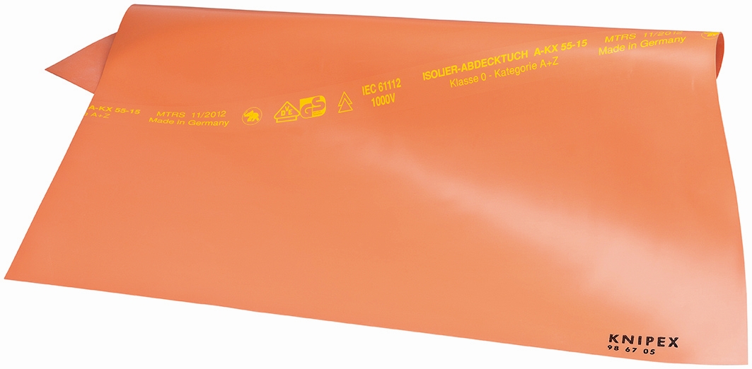 Rubber Mat-20" x 20"-1000V Insulated